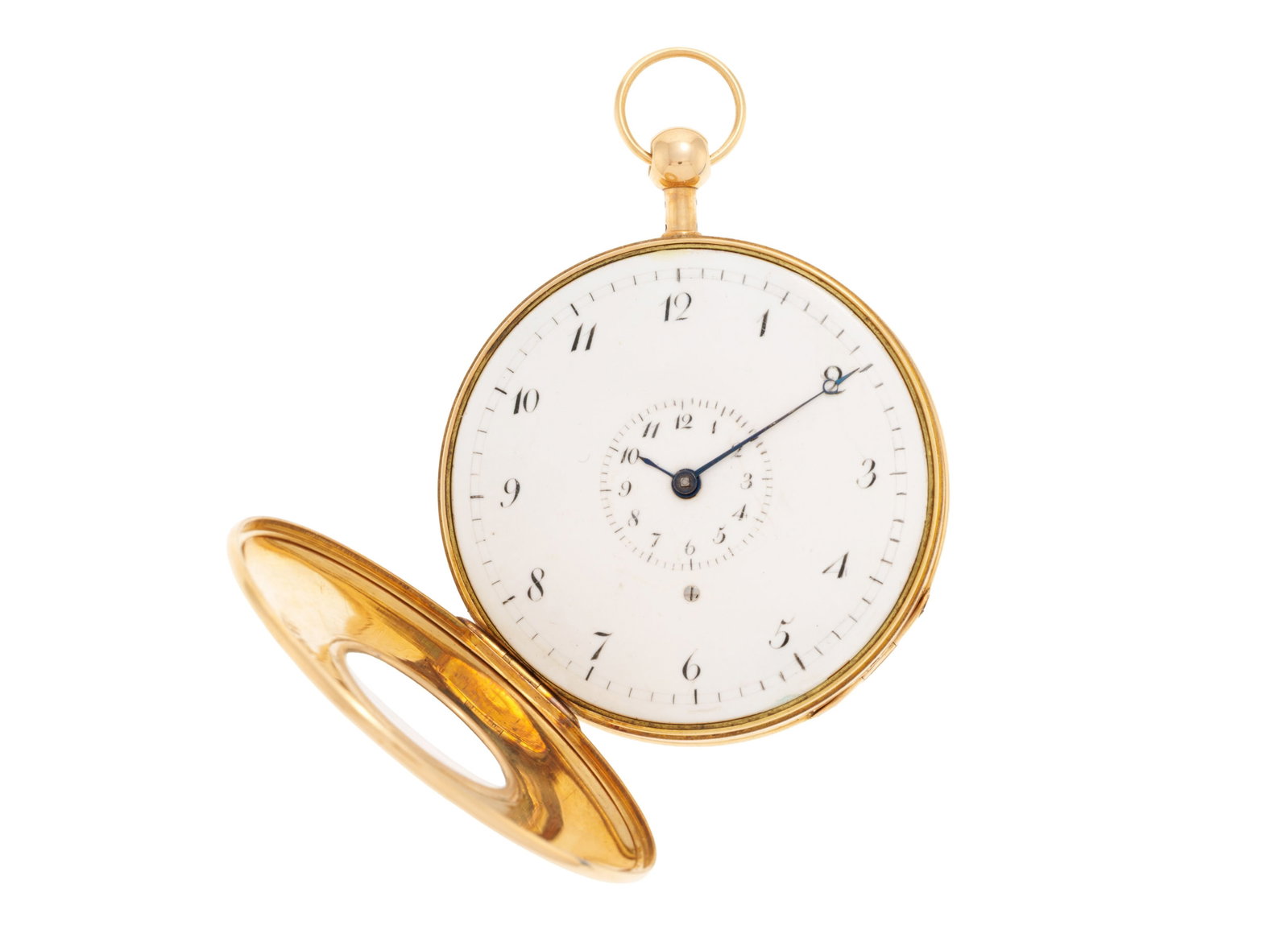 Recordon London, montre de poche en or 750 à répétition, début XIXe s. Mouveme - 4