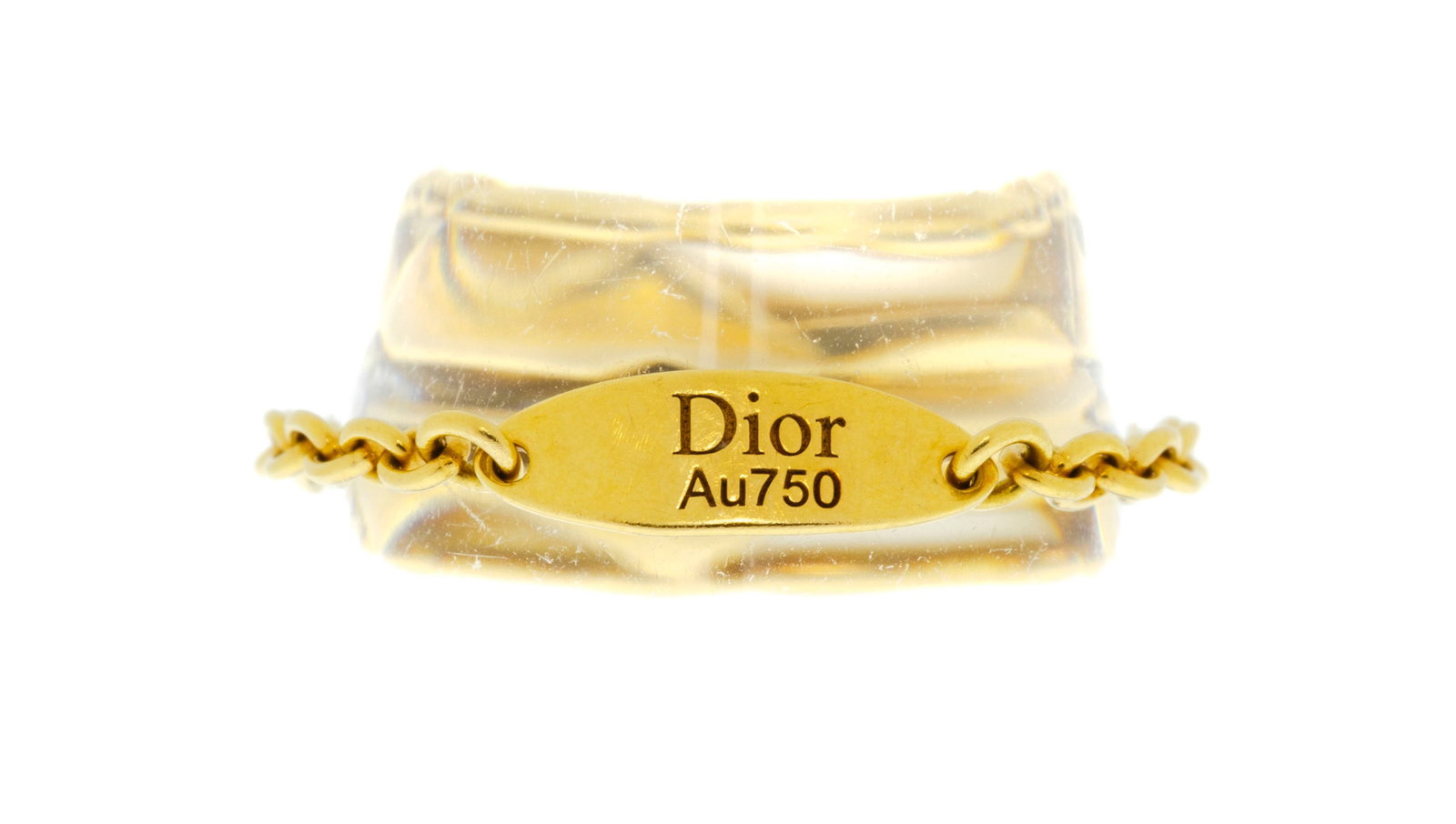 Dior, Rose des vents, bague en or 750 ornée d'une pastille de nacre surmontée d'un diamant - 5