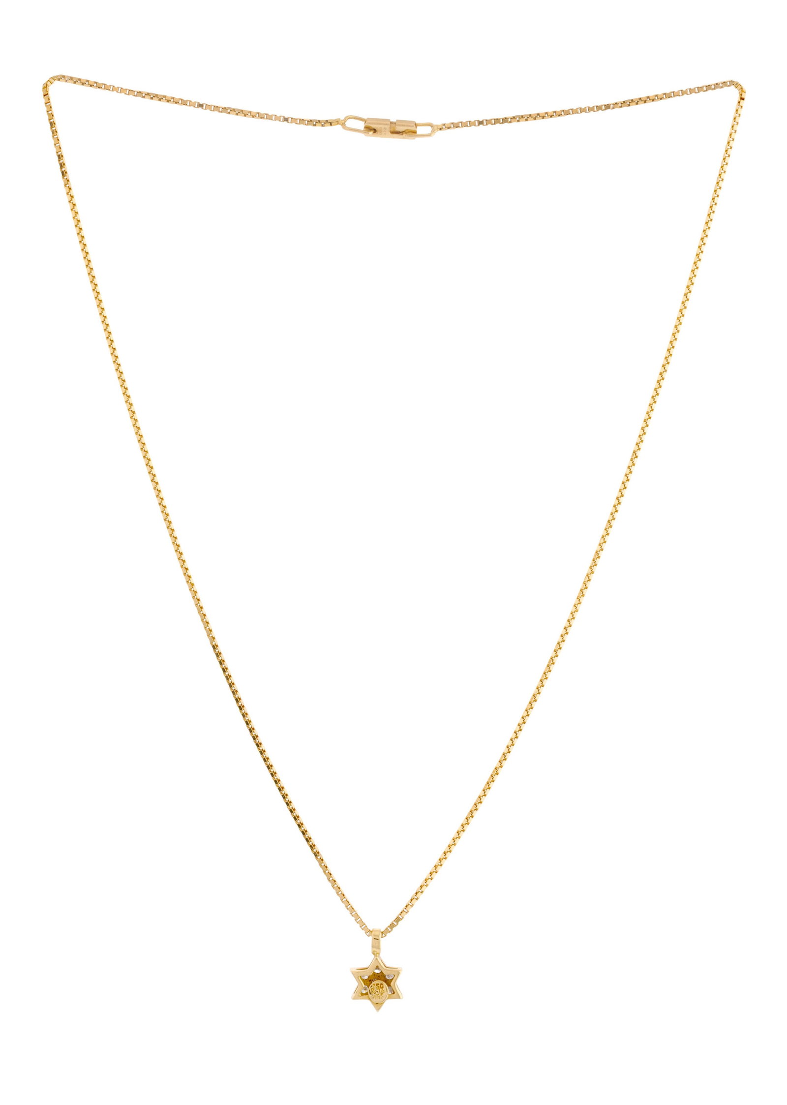Ensemble composé d'un collier et d'une paire de boucles d'oreilles or 750 à motifs ét - 5