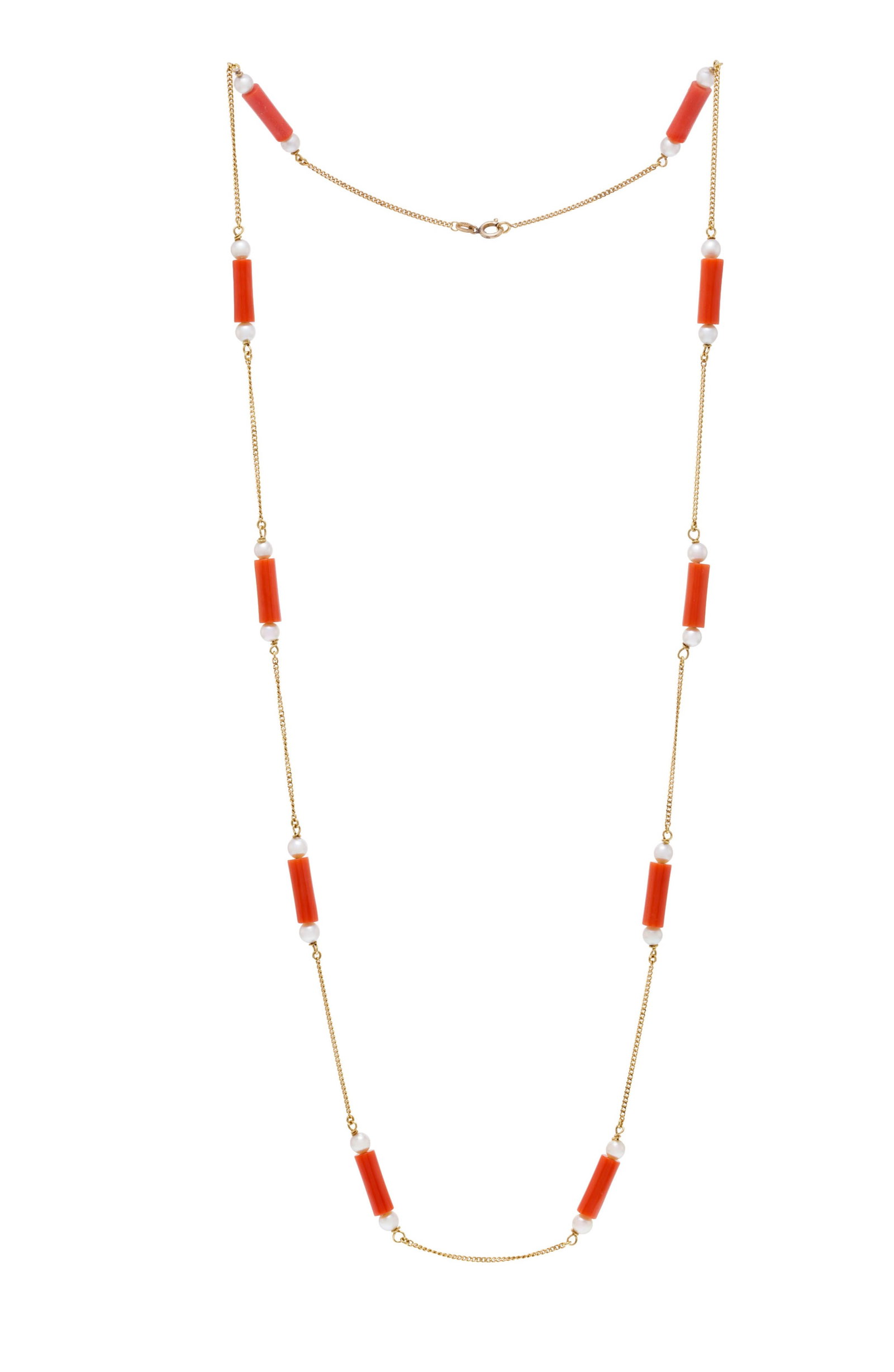 Ensemble composé d'un collier et d'un bracelet or 750 à maille gourmette limée altern (1 of 5)