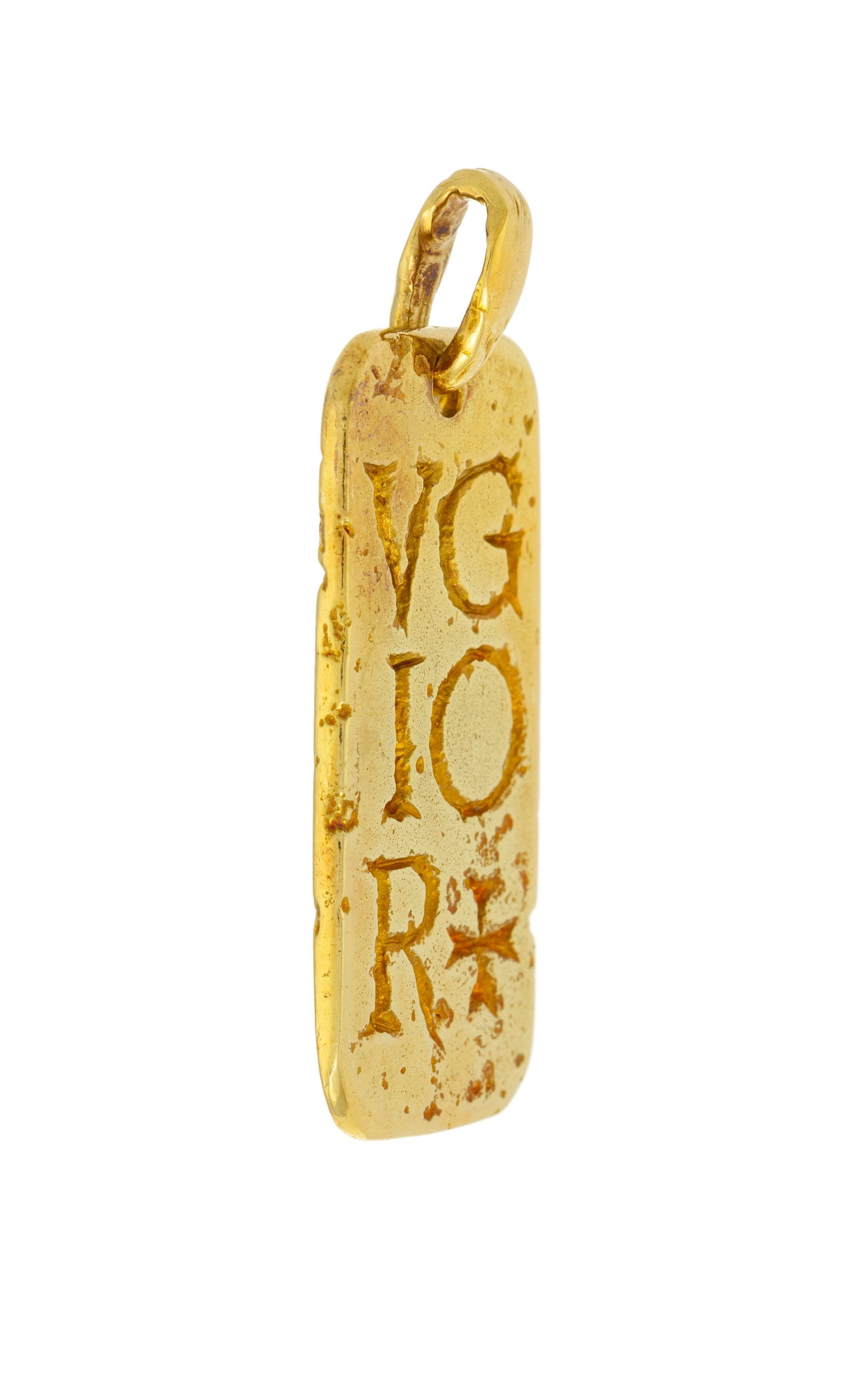 Van Cleef & Arpels, pendentif signe du zodiaque or 750 "virgo", signée, numéroté B114 - 2