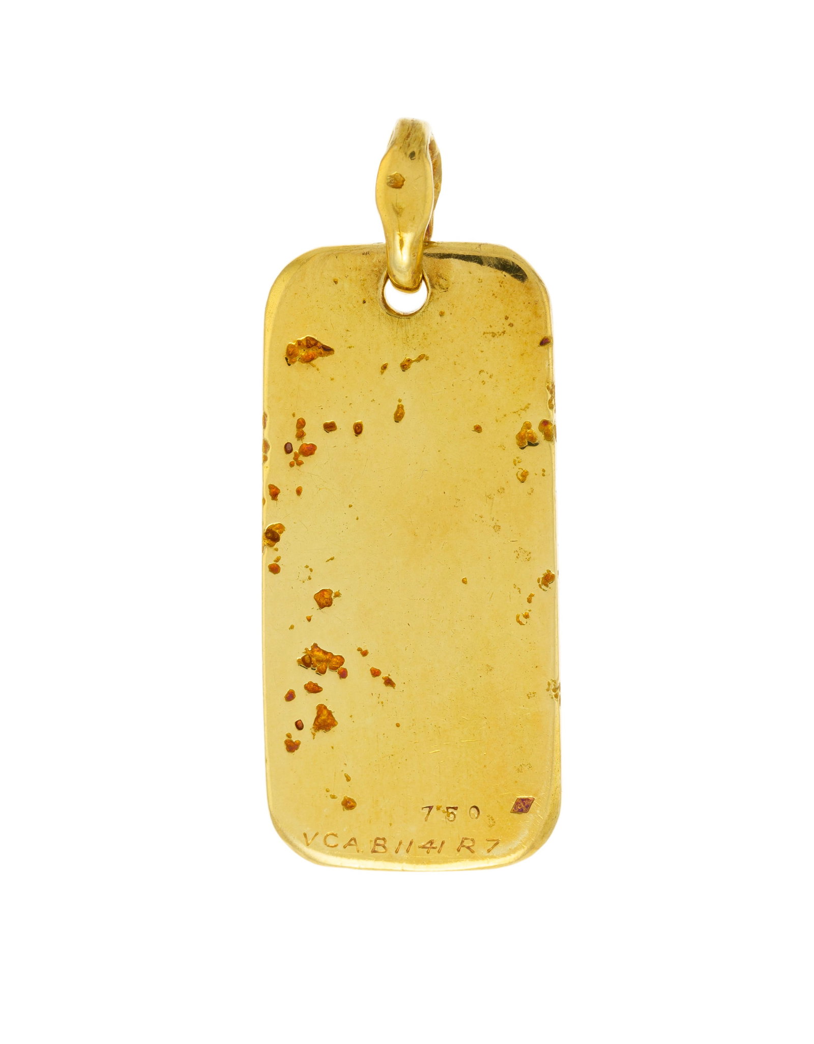 Van Cleef & Arpels, pendentif signe du zodiaque or 750 "virgo", signée, numéroté B114 - 3
