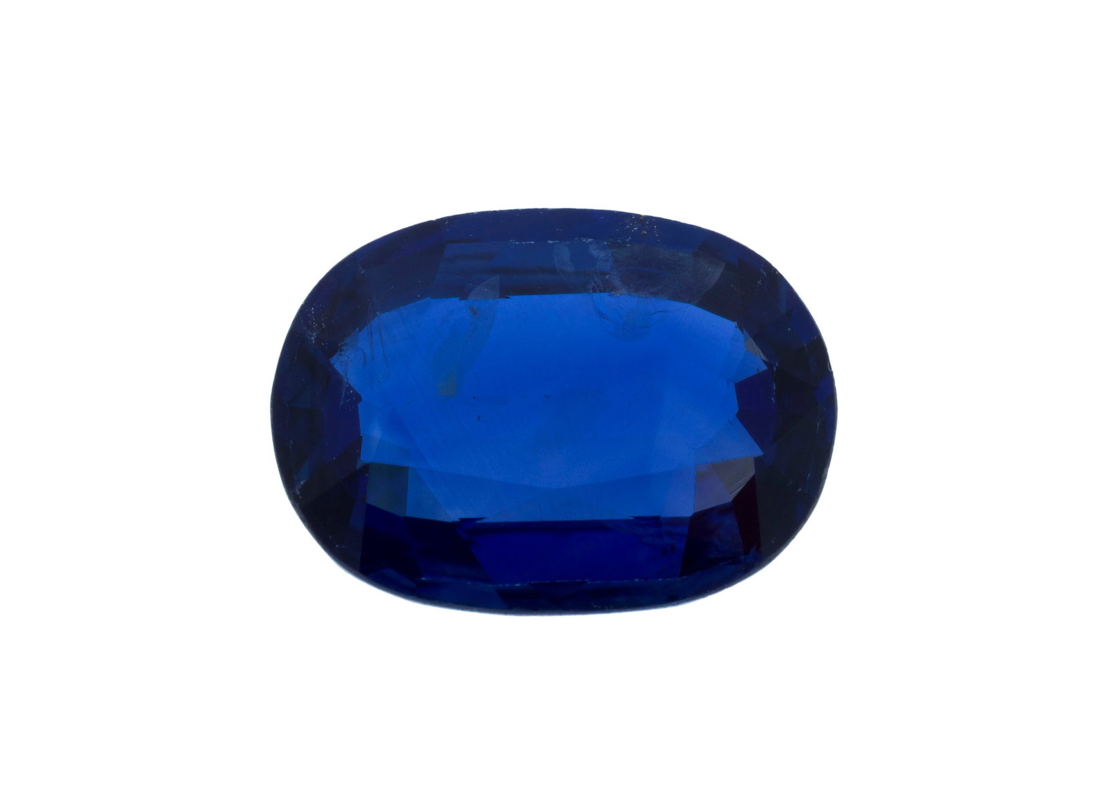Un saphir taille coussin sur papier de 3.04 carats: Un saphir taille coussin sur papier de 3.04 carats