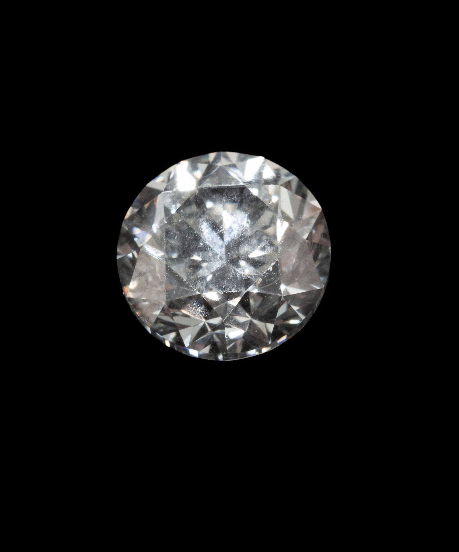 Un diamant taille brillant sur papier de 1.03 carat: Un diamant taille brillant sur papier de 1.03 carat Condition 5.97x5.94x4.22 mm H / VVS Fluo: none