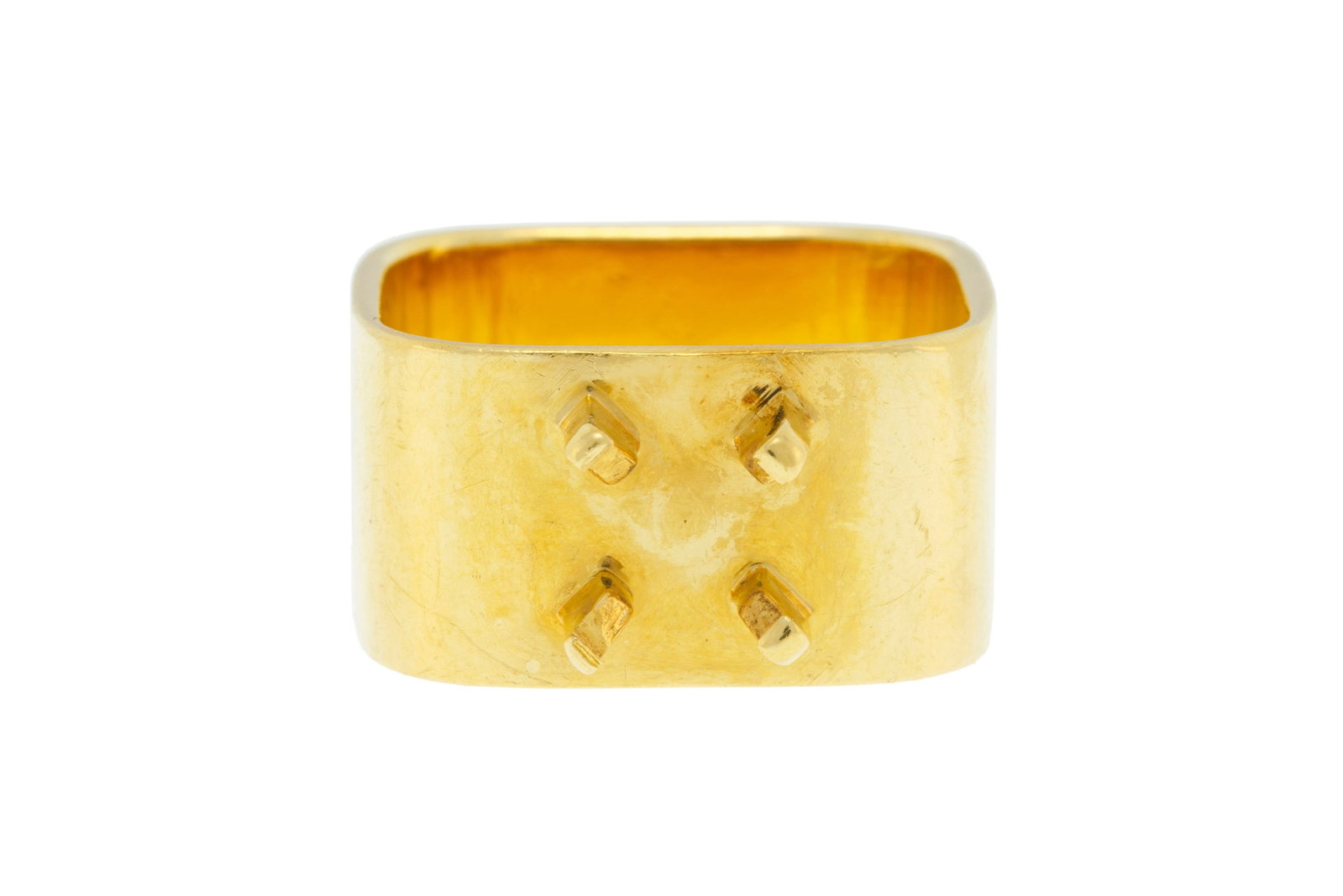 Dinh Van, monture de bague en or 750, signée, doigt 51-11, 8g (1 of 4)