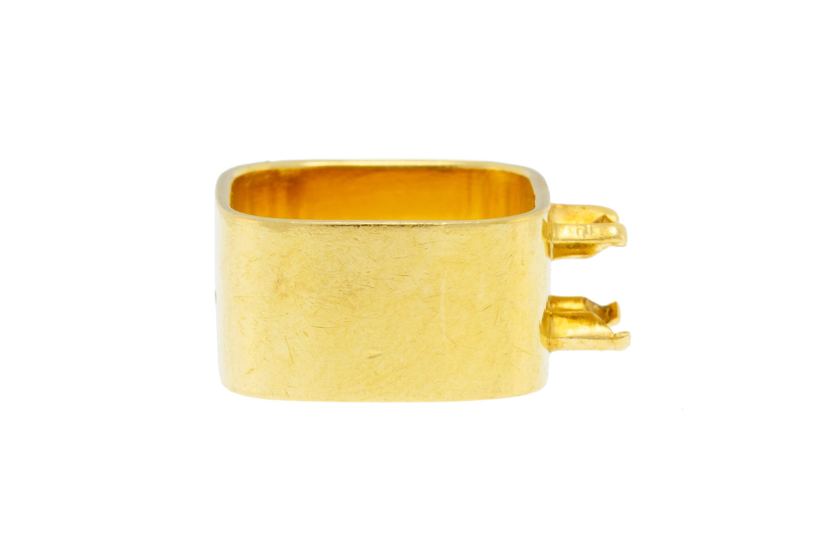 Dinh Van, monture de bague en or 750, signée, doigt 51-11, 8g - 2