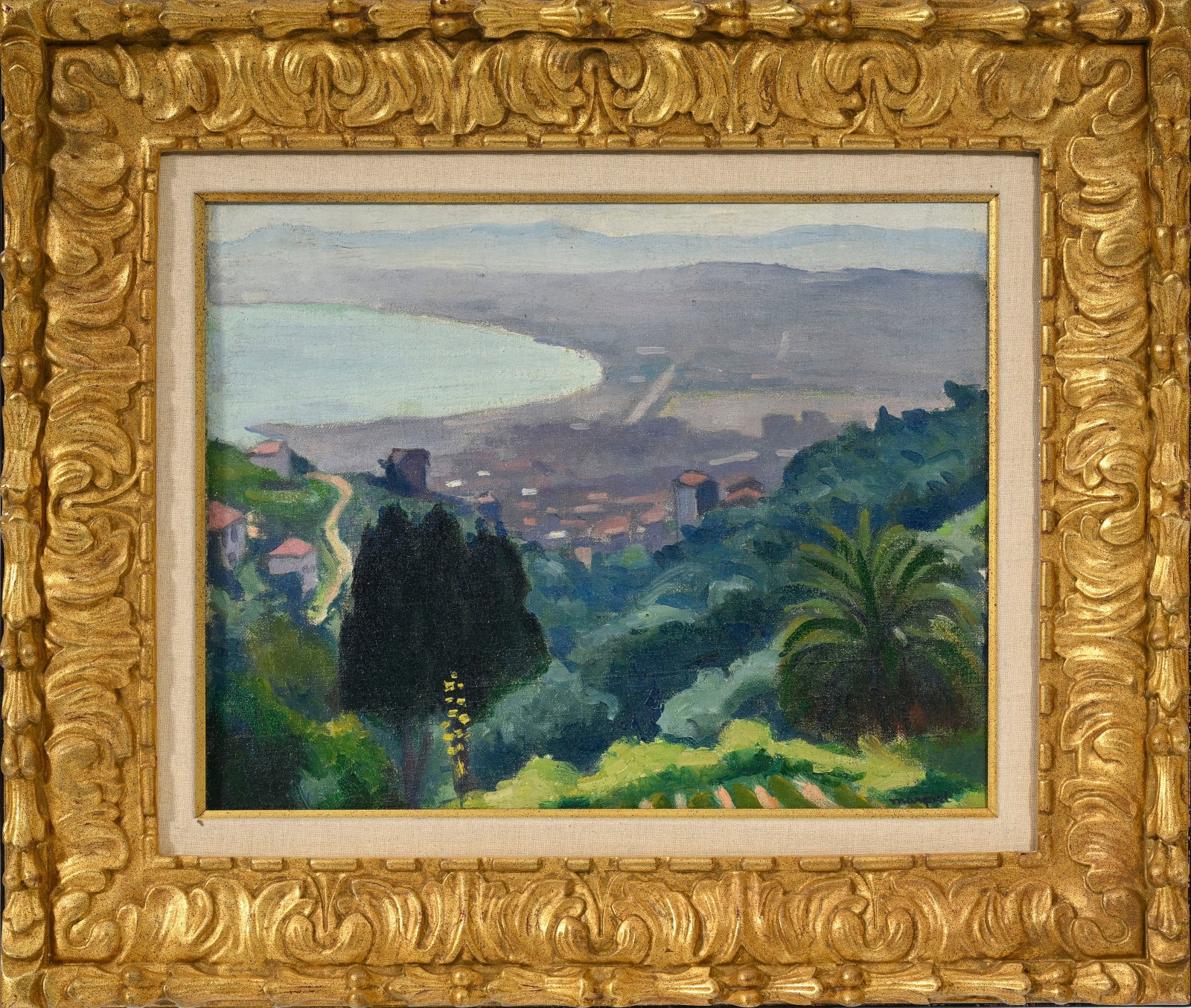 Albert Marquet (1875-1947), Environs d'Alger , 1920, huile sur toile maroufl?e sur carton, sign?e, (1 of 5)