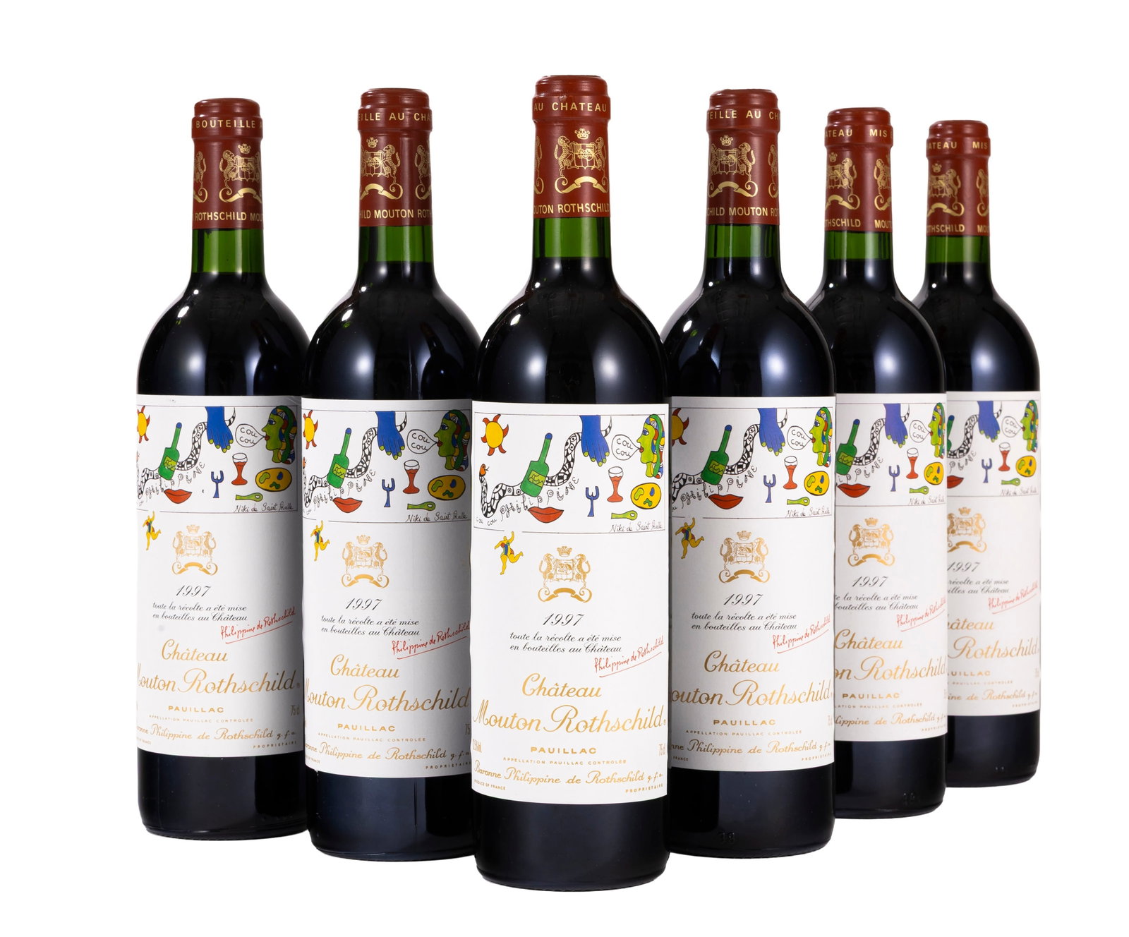 Ch. Mouton Rothschild, 1997, Pauillac, 1er grand cru classé, 6 bts (1 of 1)