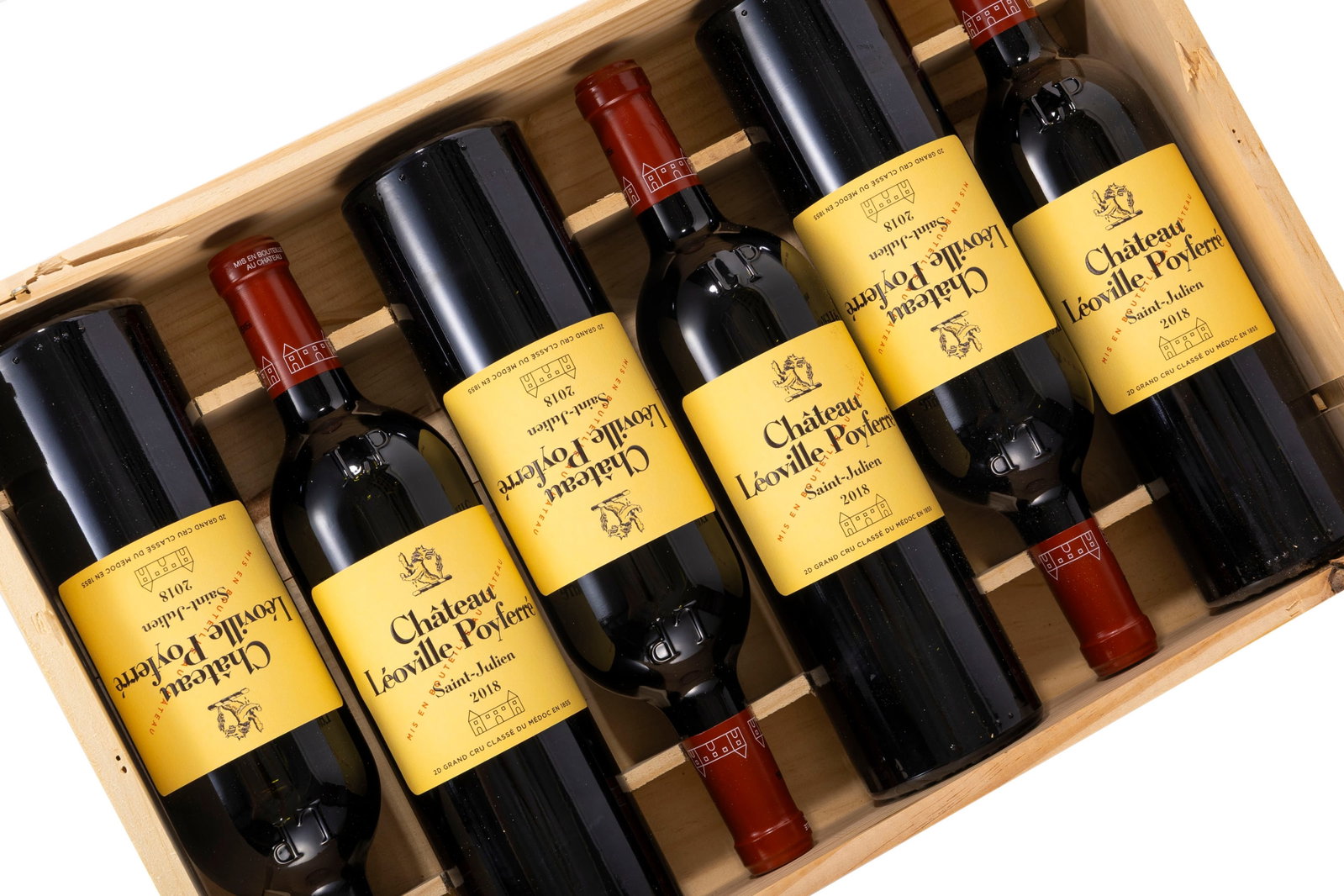 Ch. Léoville Poyferré, 2018, Saint-Julien, 2ème grand cru classé, 6 bts, CBO: Ch. Léoville Poyferré, 2018, Saint-Julien, 2ème grand cru classé, 6 bts, CBO