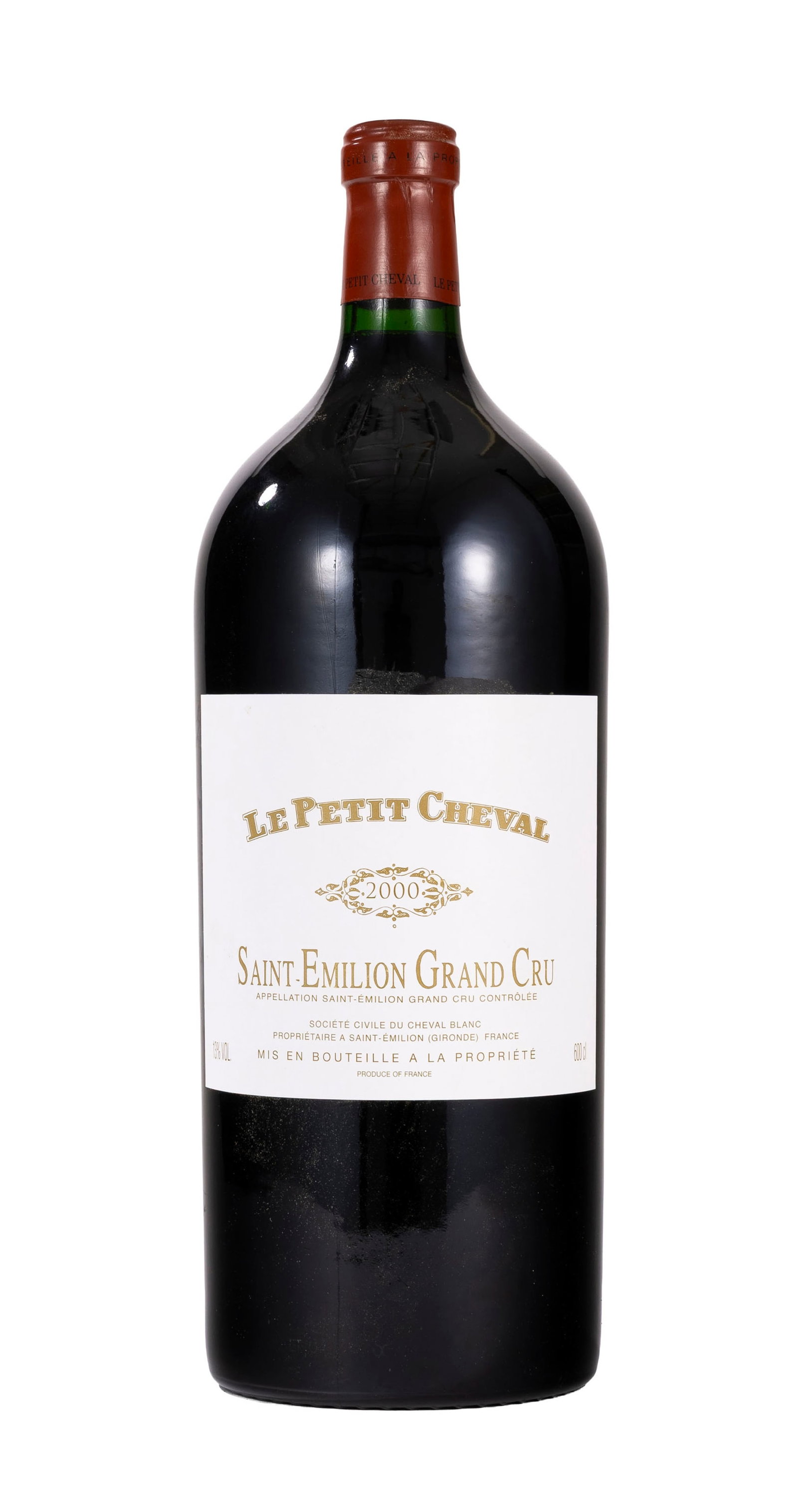 Le Petit Cheval, 2000, Saint-Emilion, 1 impériale, CBO (1 of 1)