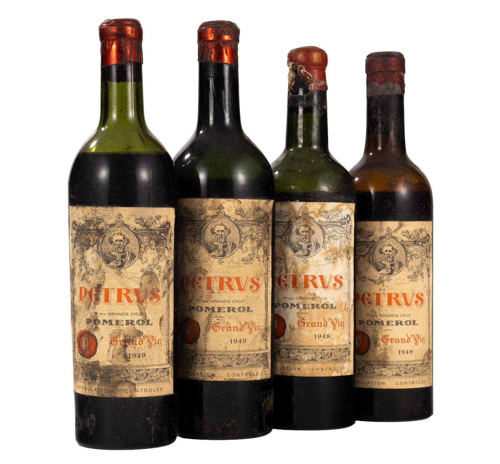 Petrus, 1949, Pomerol, 4 bts - 2