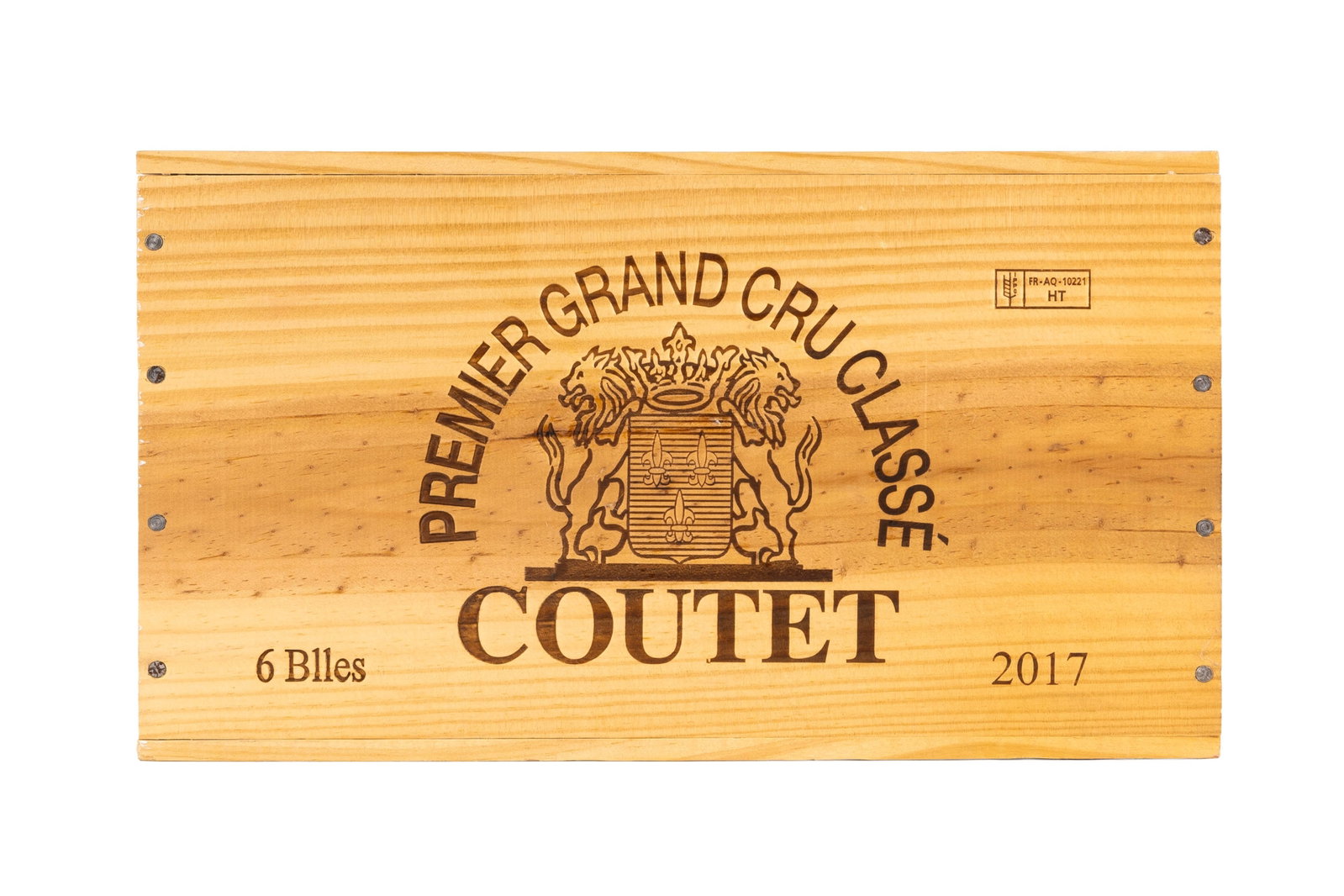 Ch. Coutet, 2017, Barsac, 1er grand cru classé, 6 bts, CBO: Ch. Coutet, 2017, Barsac, 1er grand cru classé, 6 bts, CBO