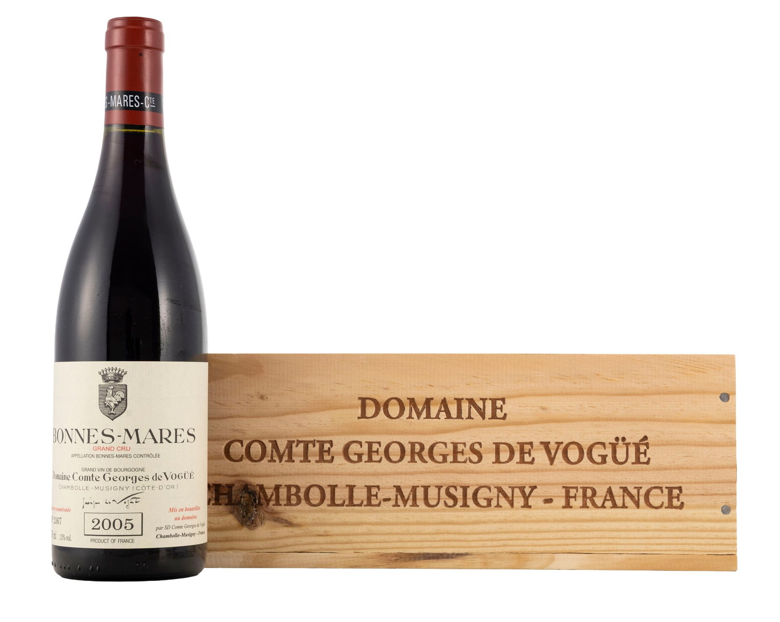 Domaine Comte Georges de Vogüé, Bonnes-Mares, 2005, 2 bts, CBO: Domaine Comte Georges de Vogüé, Bonnes-Mares, 2005, 2 bts, CBO