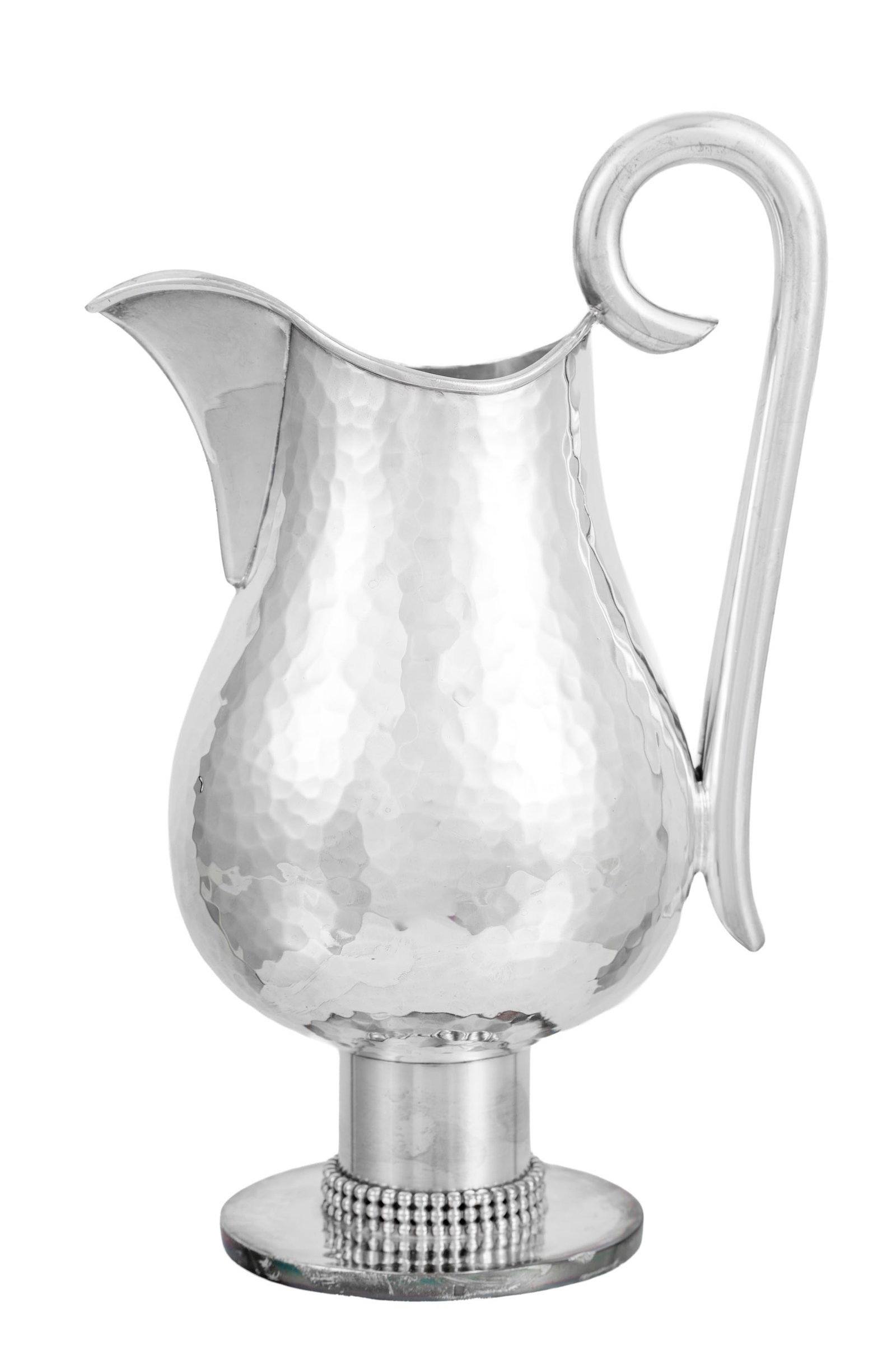 Jean Després (1889-1980). Service de 16 verres (8 à eau et 8 à vin) et 1 pichet en m& - 4