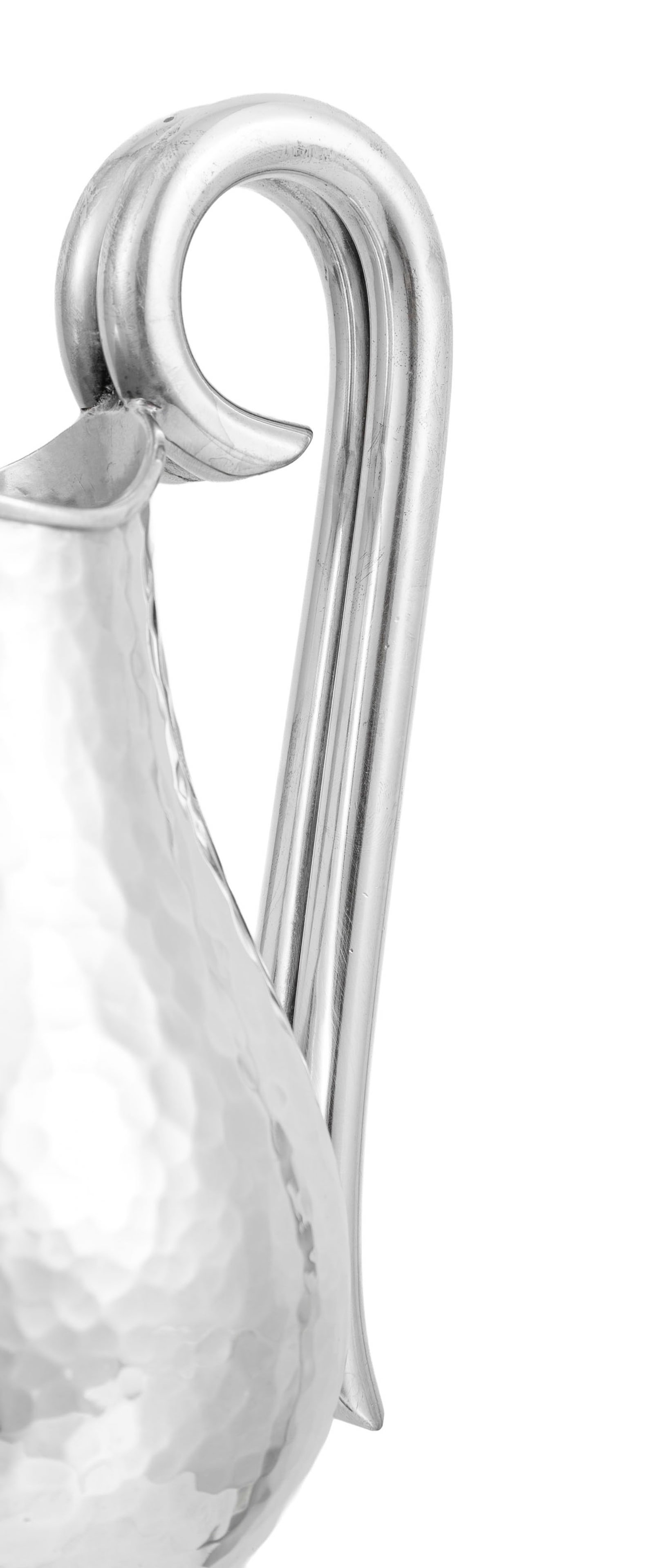 Jean Després (1889-1980). Service de 16 verres (8 à eau et 8 à vin) et 1 pichet en m& - 5