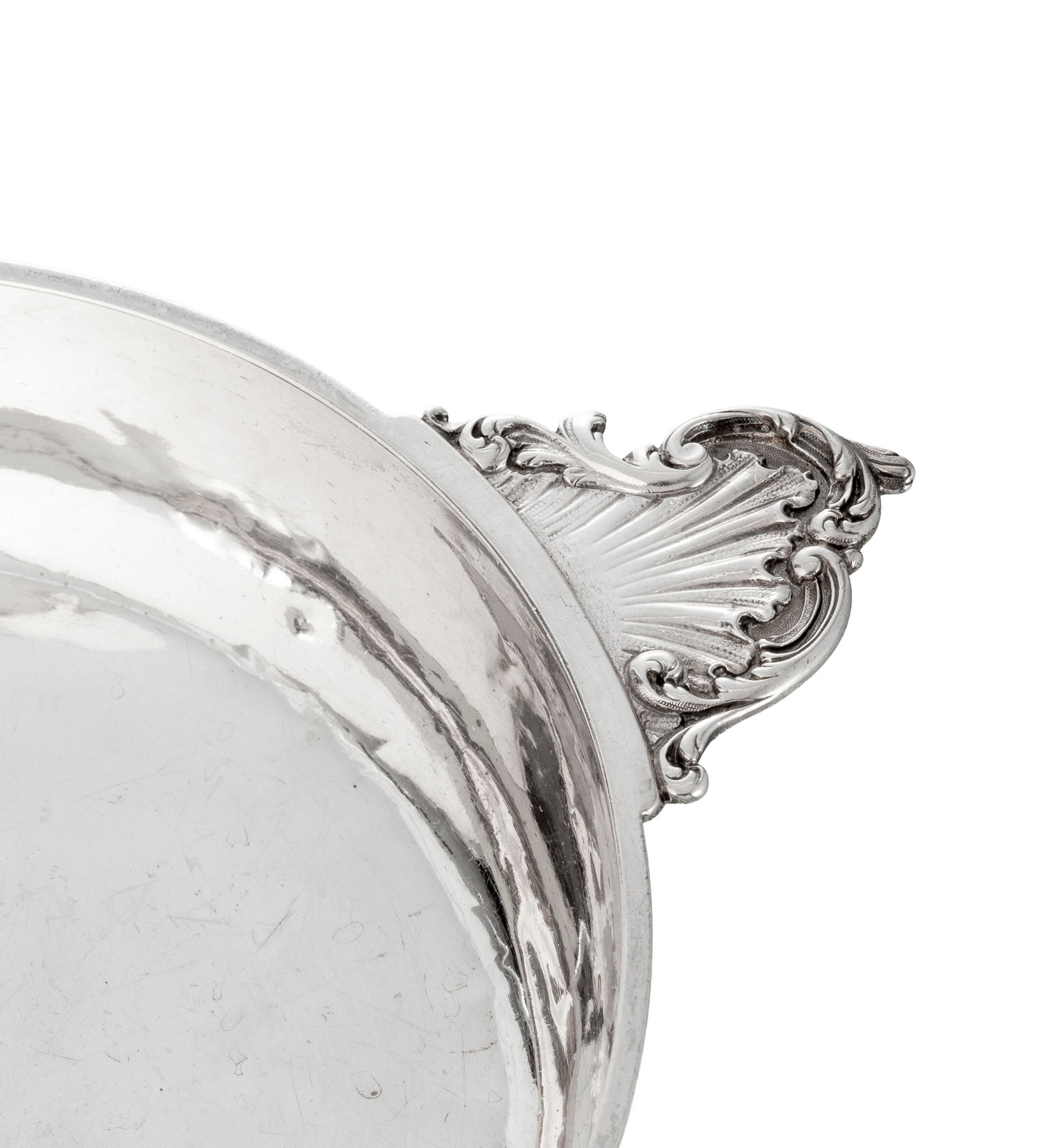 Ecuelle à oreilles en argent Minerve 1er titre, par Rudolphe Beunke, Paris, fin XIXe-début - 2
