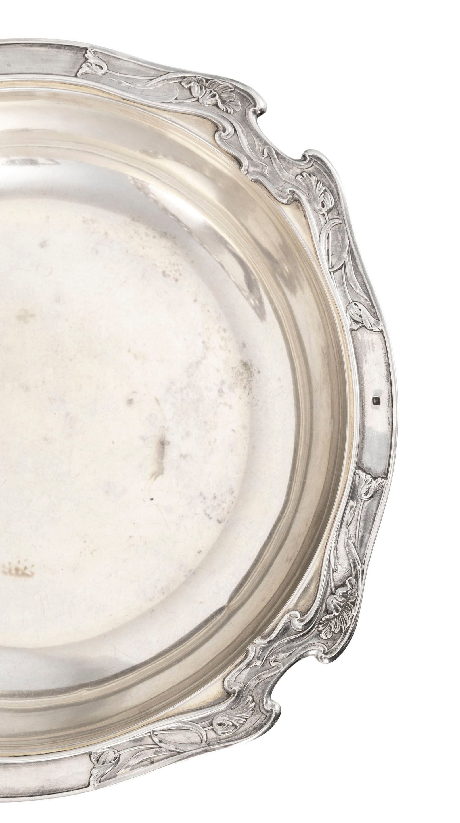 Ensemble de 2 coupes en argent Minerve 1er titre et 1 pichet en argent, marque Knein Coutelle, à - 3