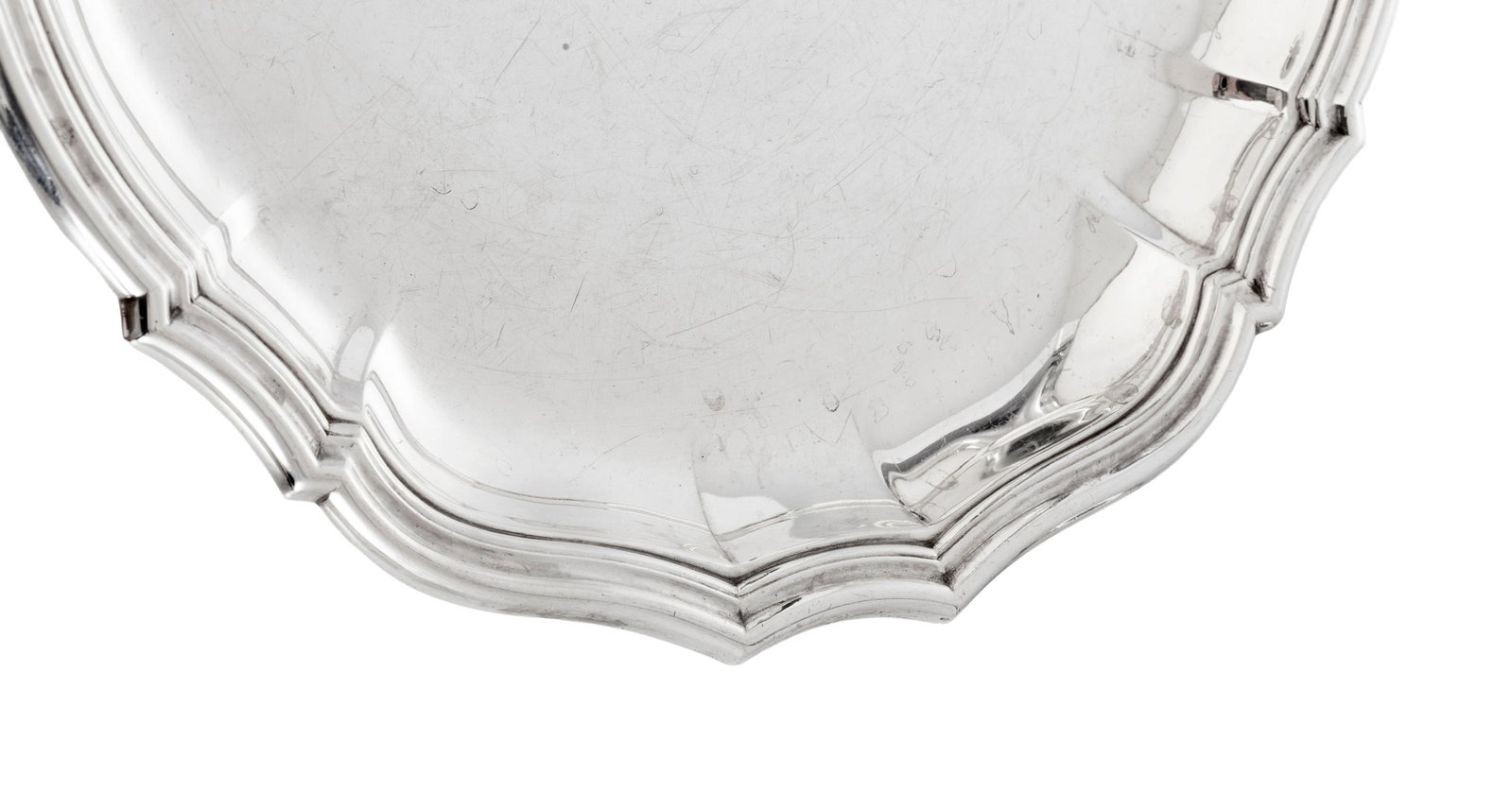 Puiforcat. Ensemble de 2 plats ronds et 1 plat ovale en argent Minerve 1er titre, Paris, XXe s., la  - 8