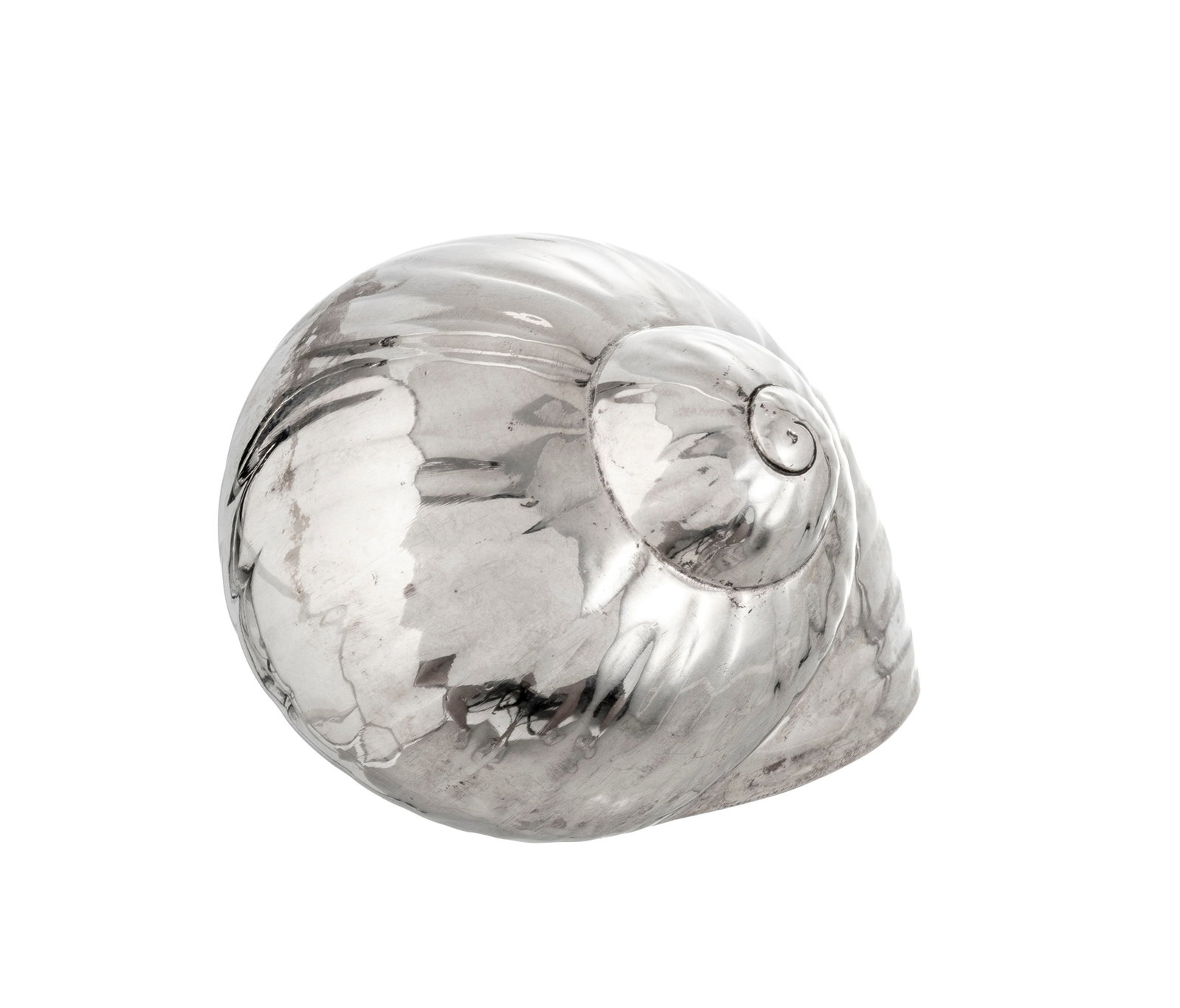Buccellati. Briquet de table en métal argenté, forme coquille signé Gianmaria Buccell - 2