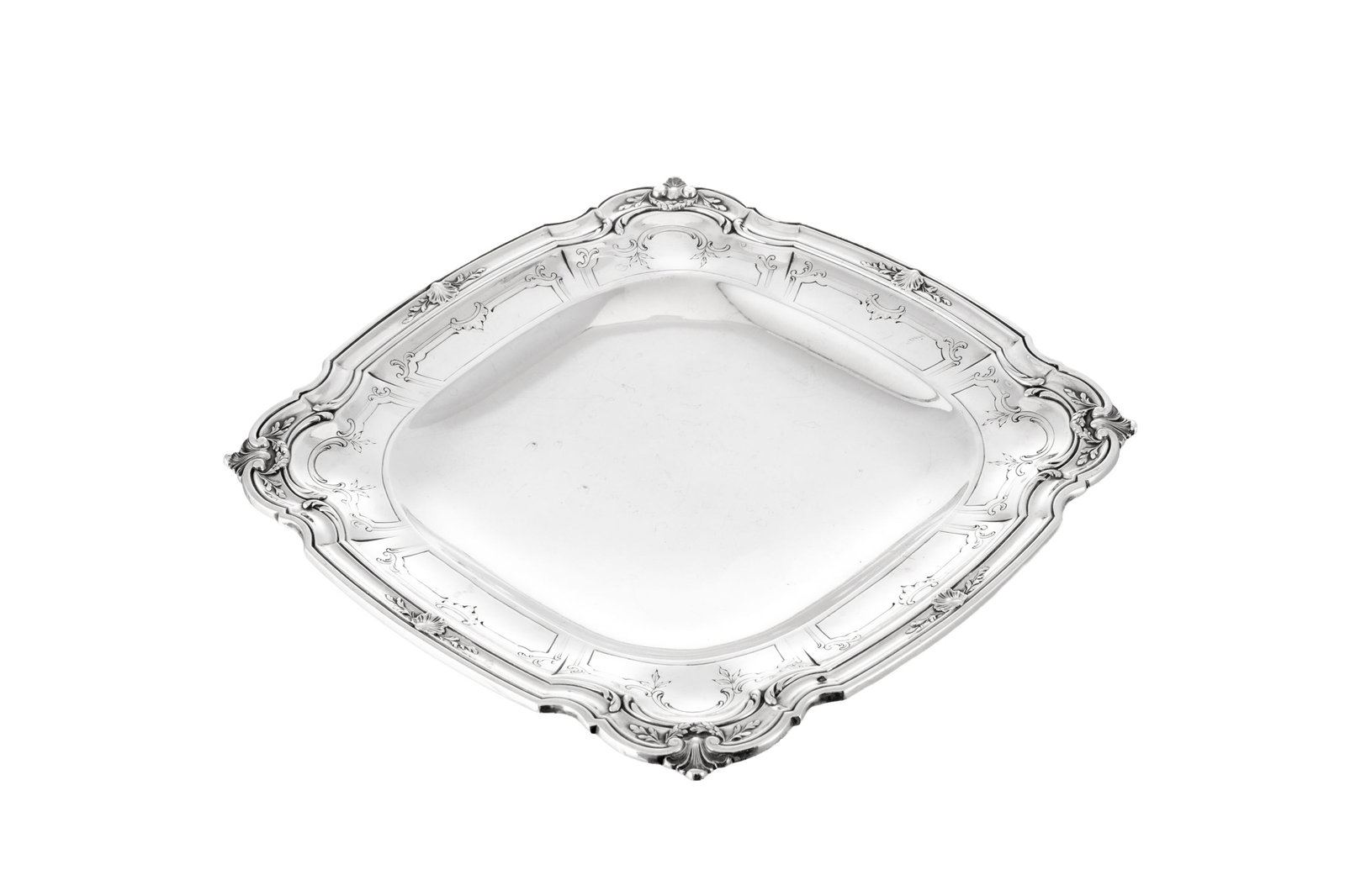 Présentoir quadripode en argent Minerve 1er titre, par Edmond Tétard, Paris, fin XIXe-d - 3