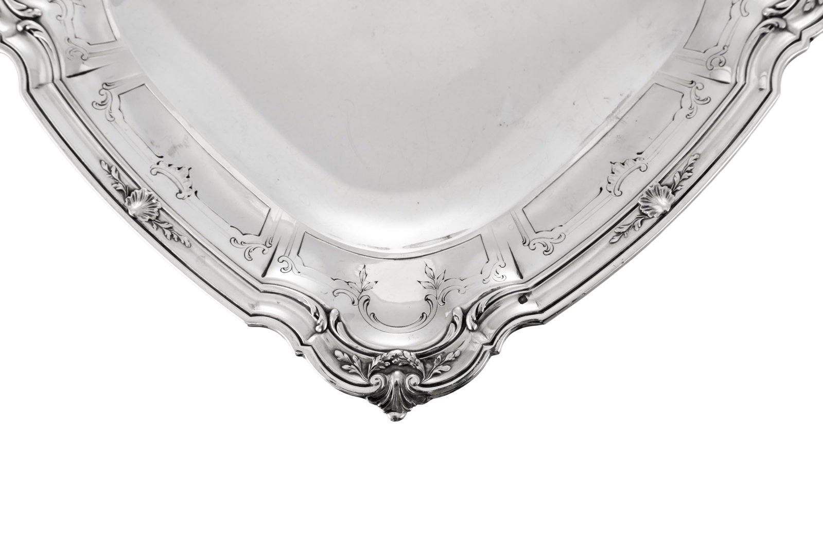 Présentoir quadripode en argent Minerve 1er titre, par Edmond Tétard, Paris, fin XIXe-d - 5
