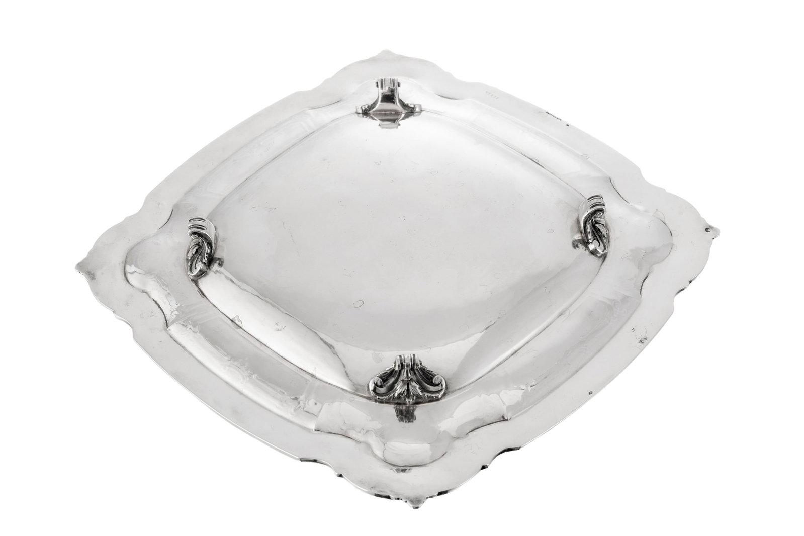 Présentoir quadripode en argent Minerve 1er titre, par Edmond Tétard, Paris, fin XIXe-d - 6