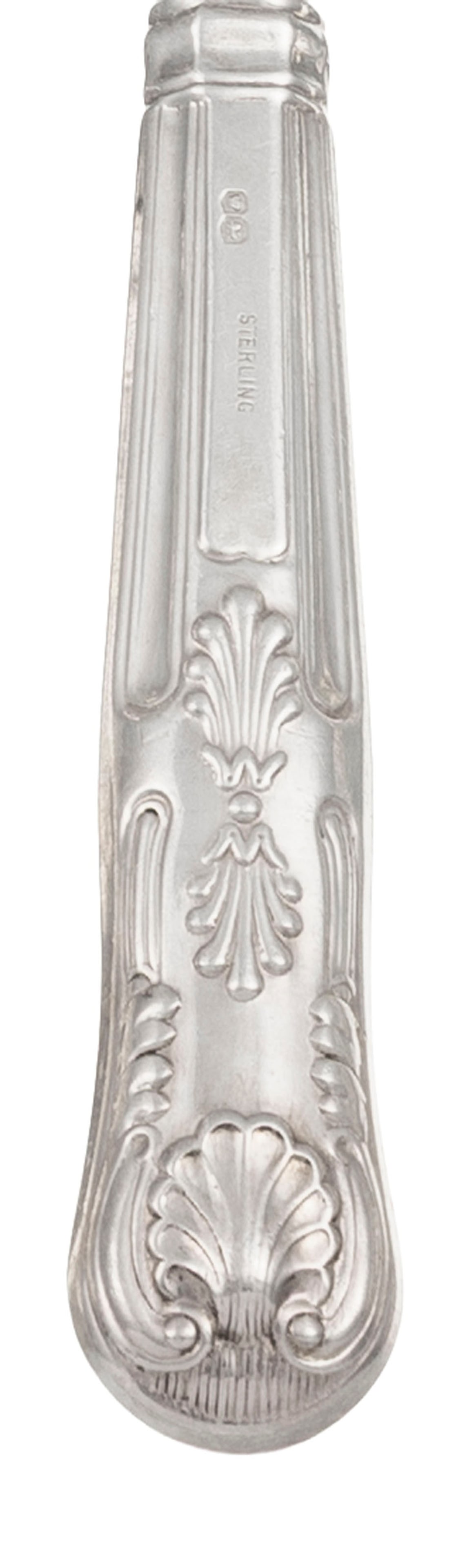 Ménagère en argent Sterling, par Viners, Sheffield, 1967, modèle Queen Pattern, compr - 3