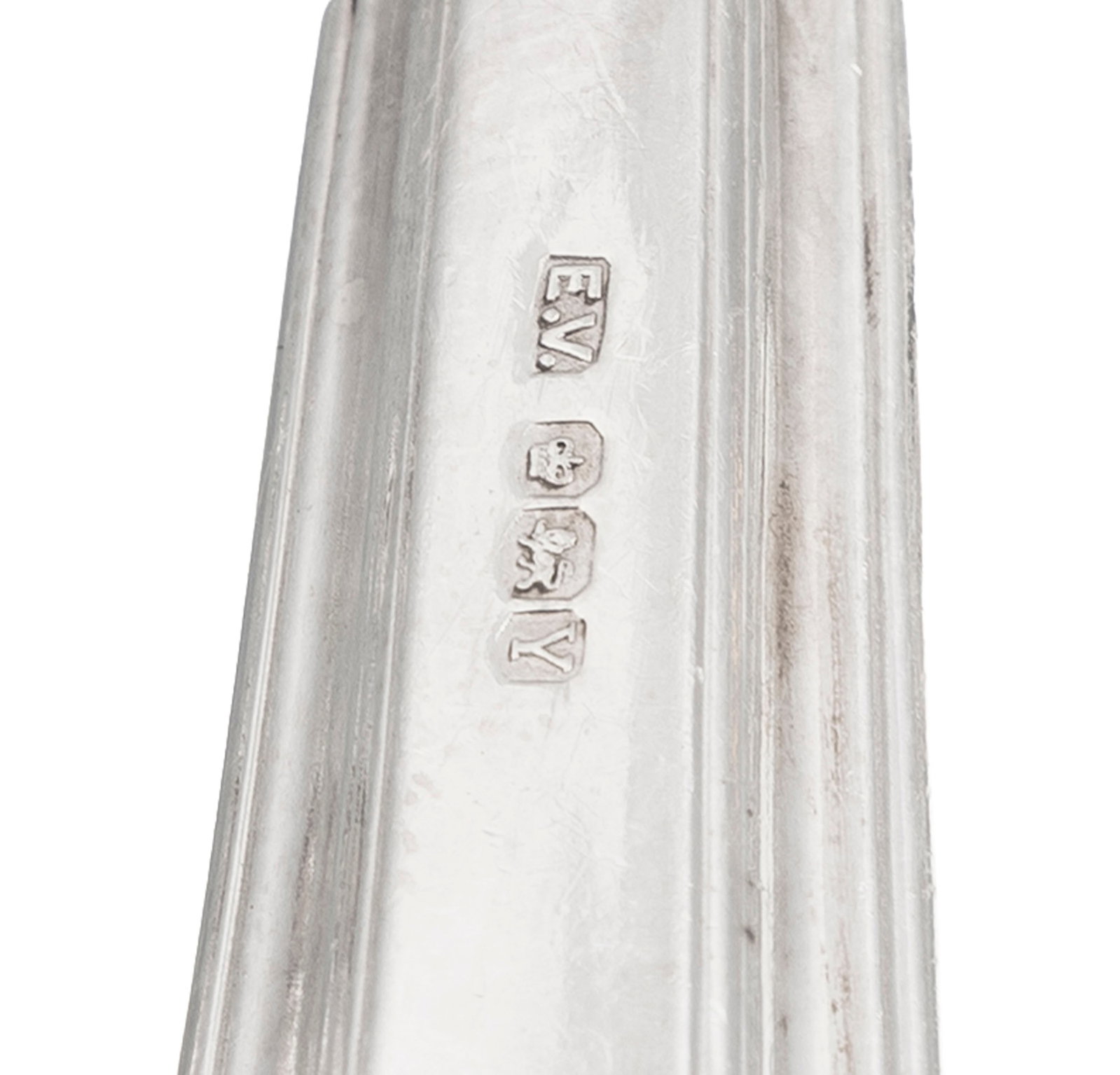 Ménagère en argent Sterling, par Viners, Sheffield, 1967, modèle Queen Pattern, compr - 4