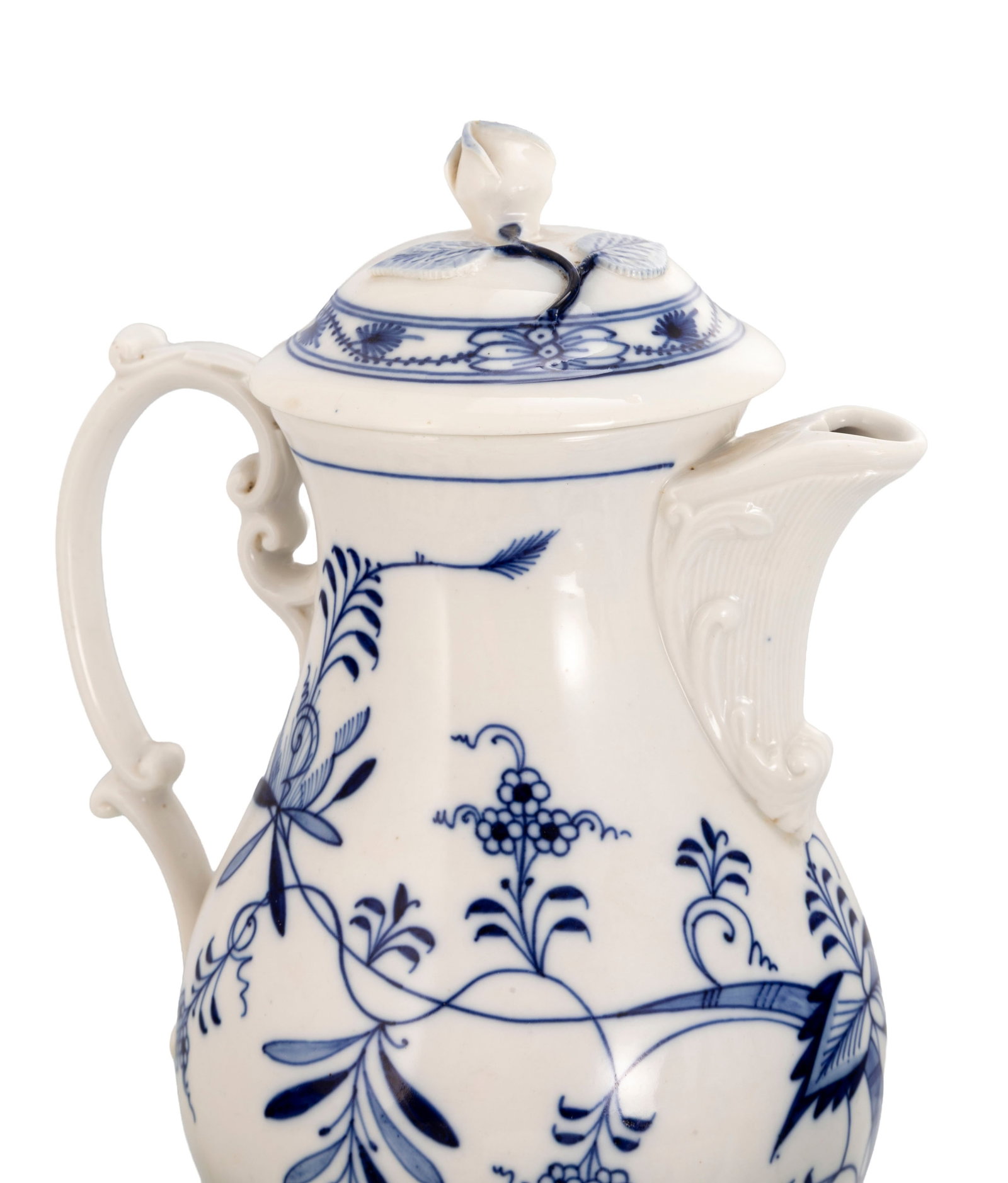 Meissen. Partie de service en porcelaine, modèle Zwiebelmuster, XXe s., comprenant 18 pièc - 4