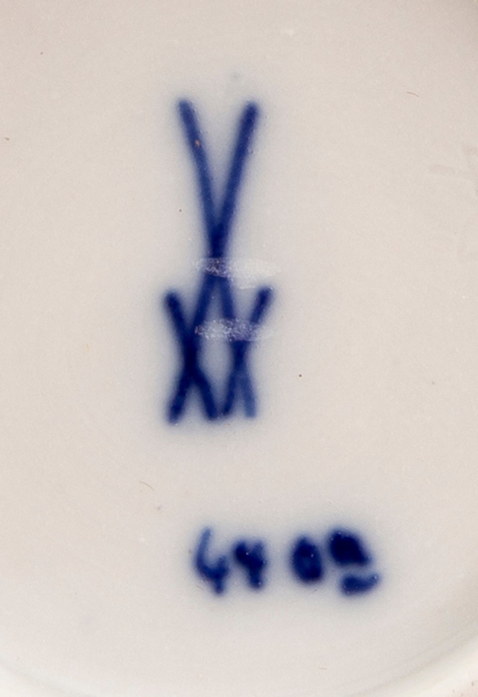 Meissen. Partie de service en porcelaine, modèle Zwiebelmuster, XXe s., comprenant 18 pièc - 7