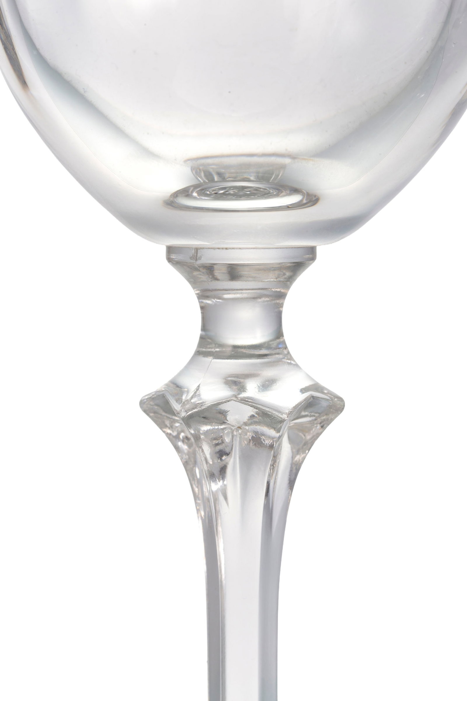 Service de verres en cristal, Allemagne, XXe s., comprenant 60 pièces: 10 flûtes à ch - 3