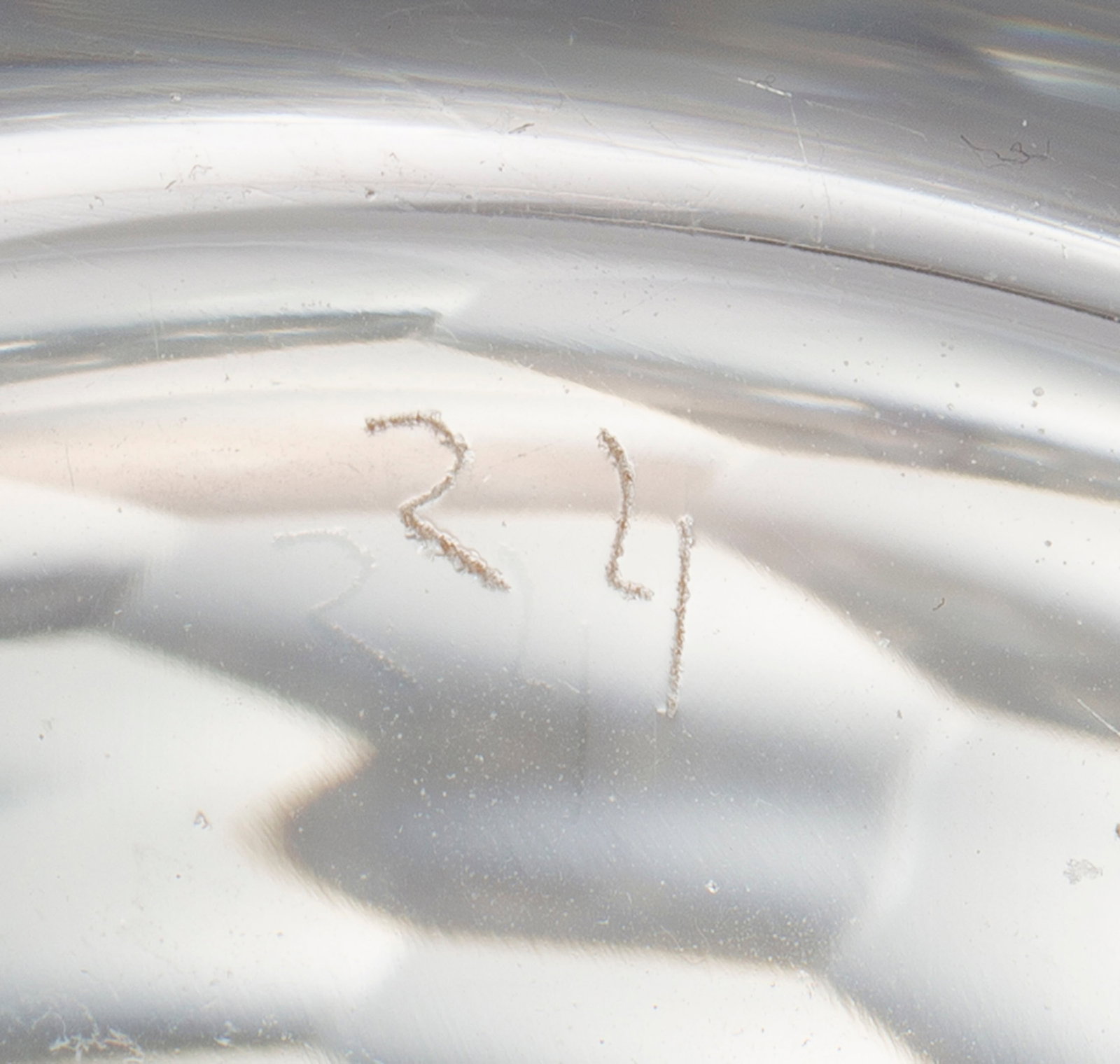 Baccarat. Carafe à décanter en cristal, modèle Palerme, h. 25 cm - 5