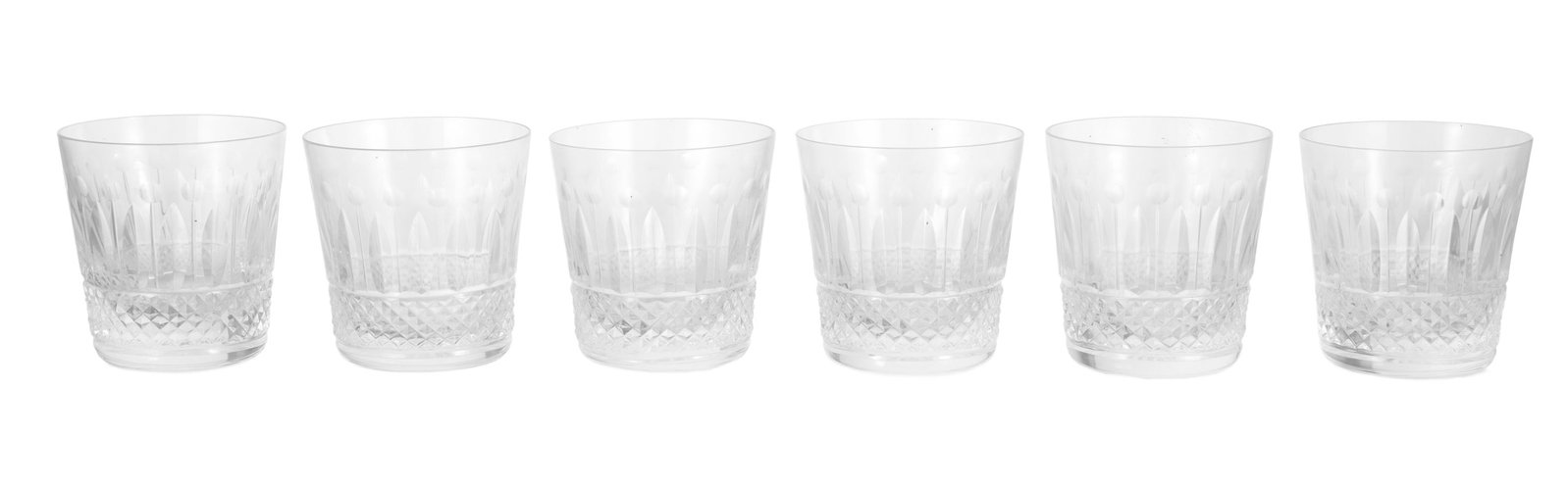 Saint-Louis. Suite de 11 verres à whisky en cristal, modèle Tommy, h. 8,5 cm - 2