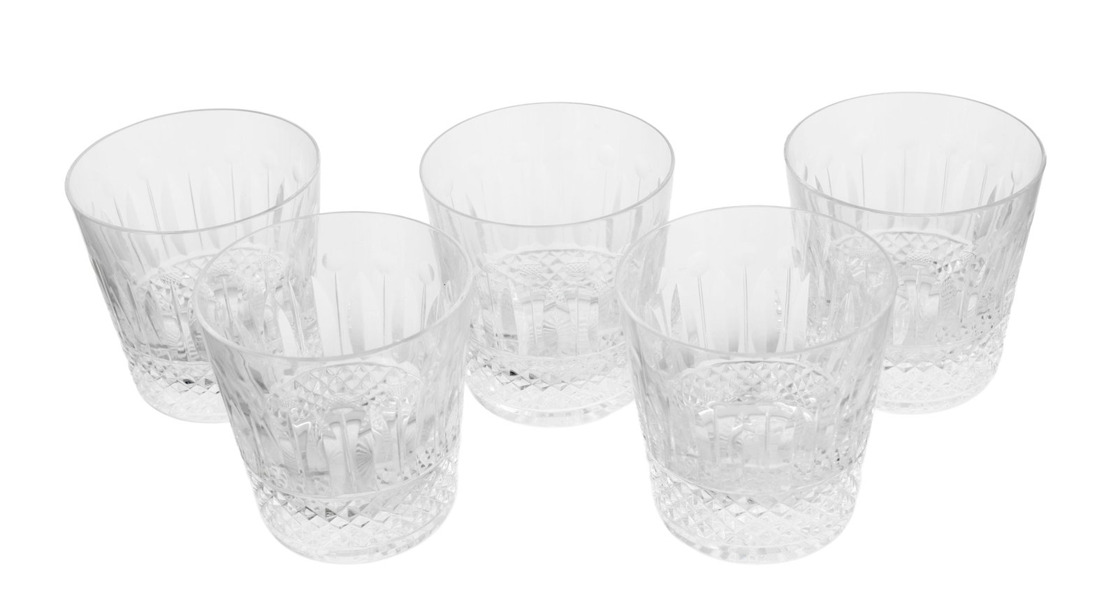 Saint-Louis. Suite de 11 verres à whisky en cristal, modèle Tommy, h. 8,5 cm - 3