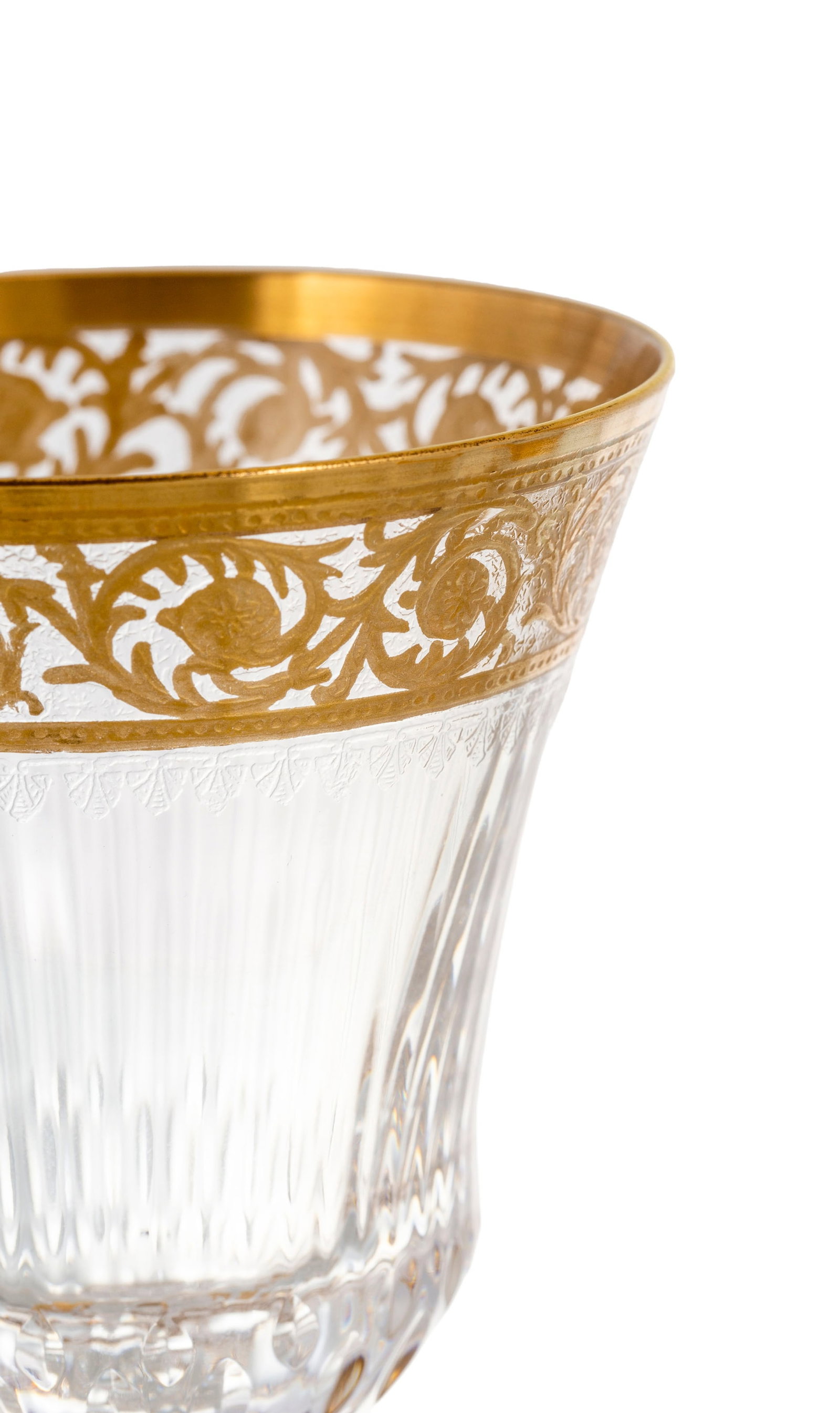 Saint-Louis. Service de verres en cristal, modèle Thistle, comprenant 54 pièces: 11 fl - 3