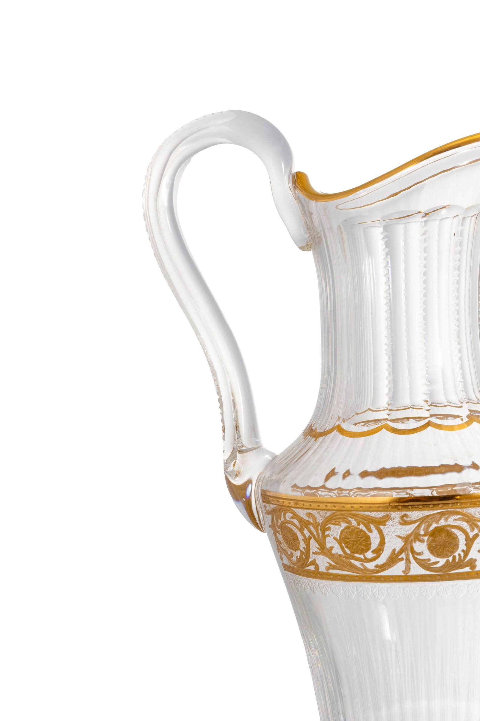 Saint-Louis. Service de verres en cristal, modèle Thistle, comprenant 54 pièces: 11 fl - 4