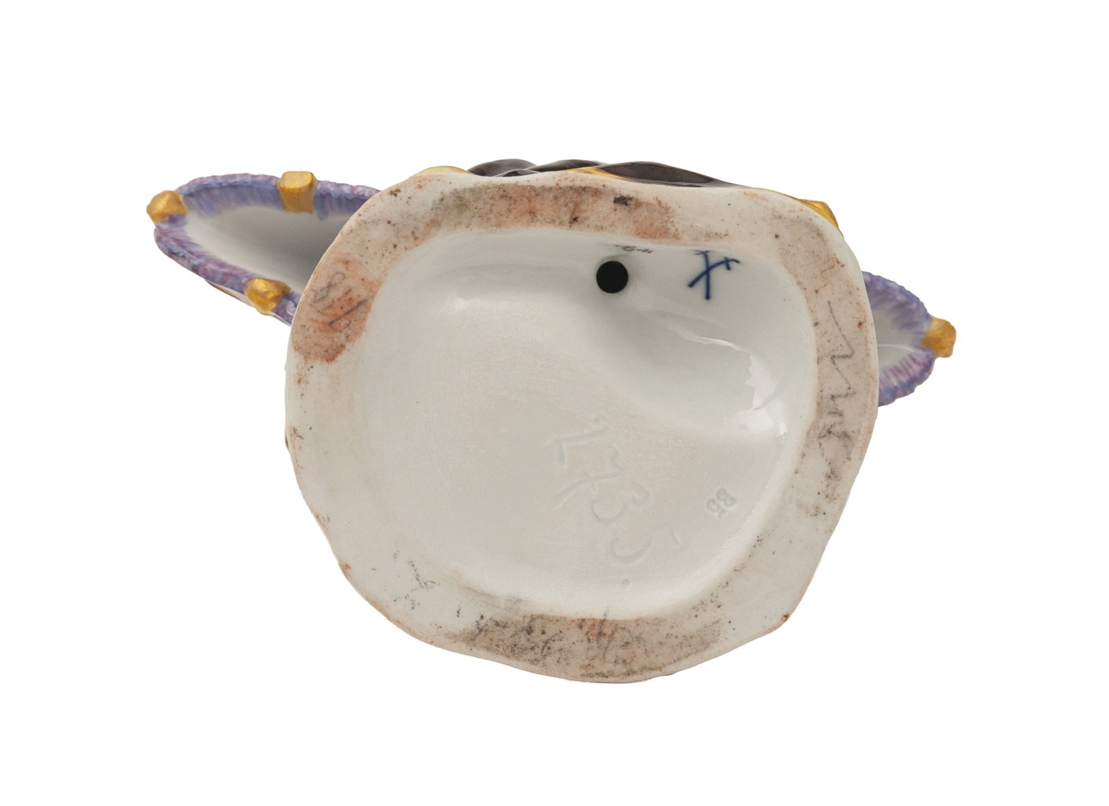 Meissen. Danseur en porcelaine, XIXe s., marque sous la base, h. 22 cm - 6