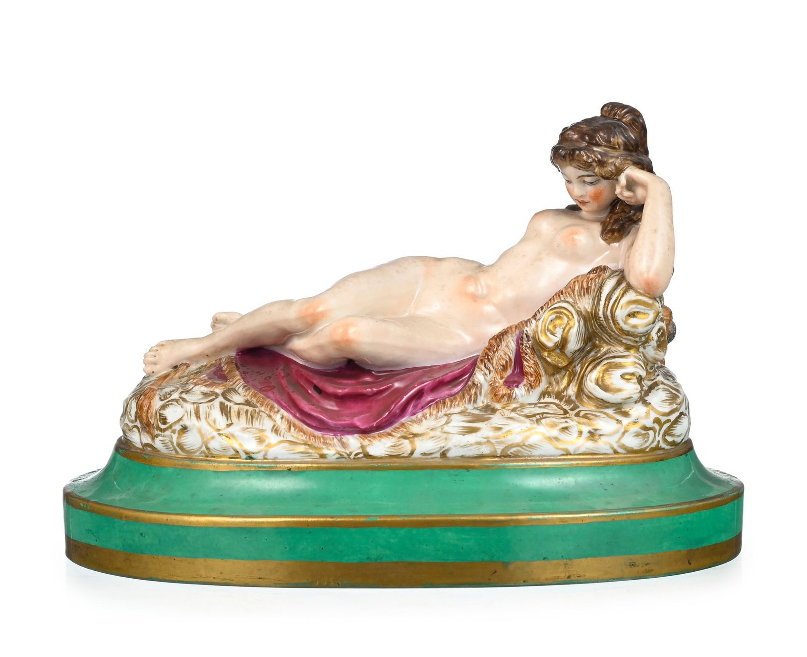 Jacob Petit. Ensemble de 3 flacons figurant 2 sultans, 1 sultane et 1 odalisque en porcelaine é - 11