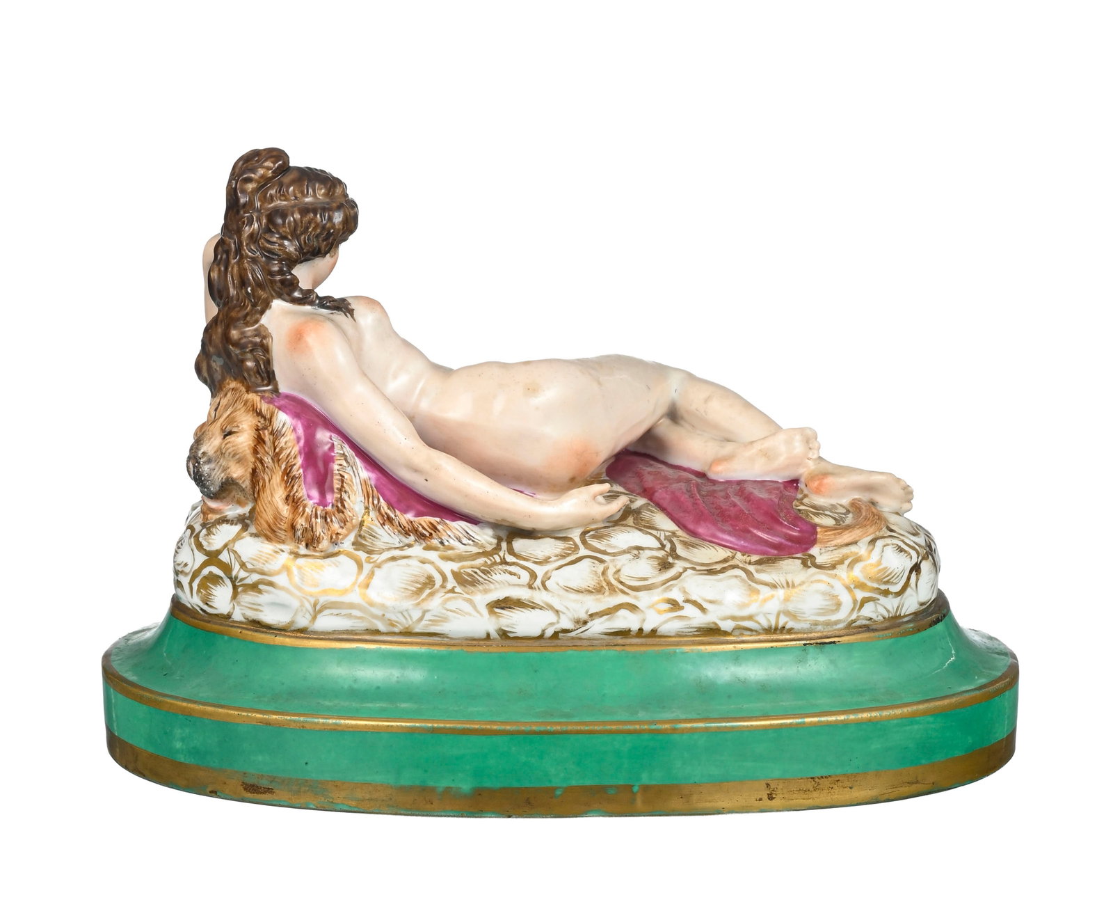 Jacob Petit. Ensemble de 3 flacons figurant 2 sultans, 1 sultane et 1 odalisque en porcelaine é - 16
