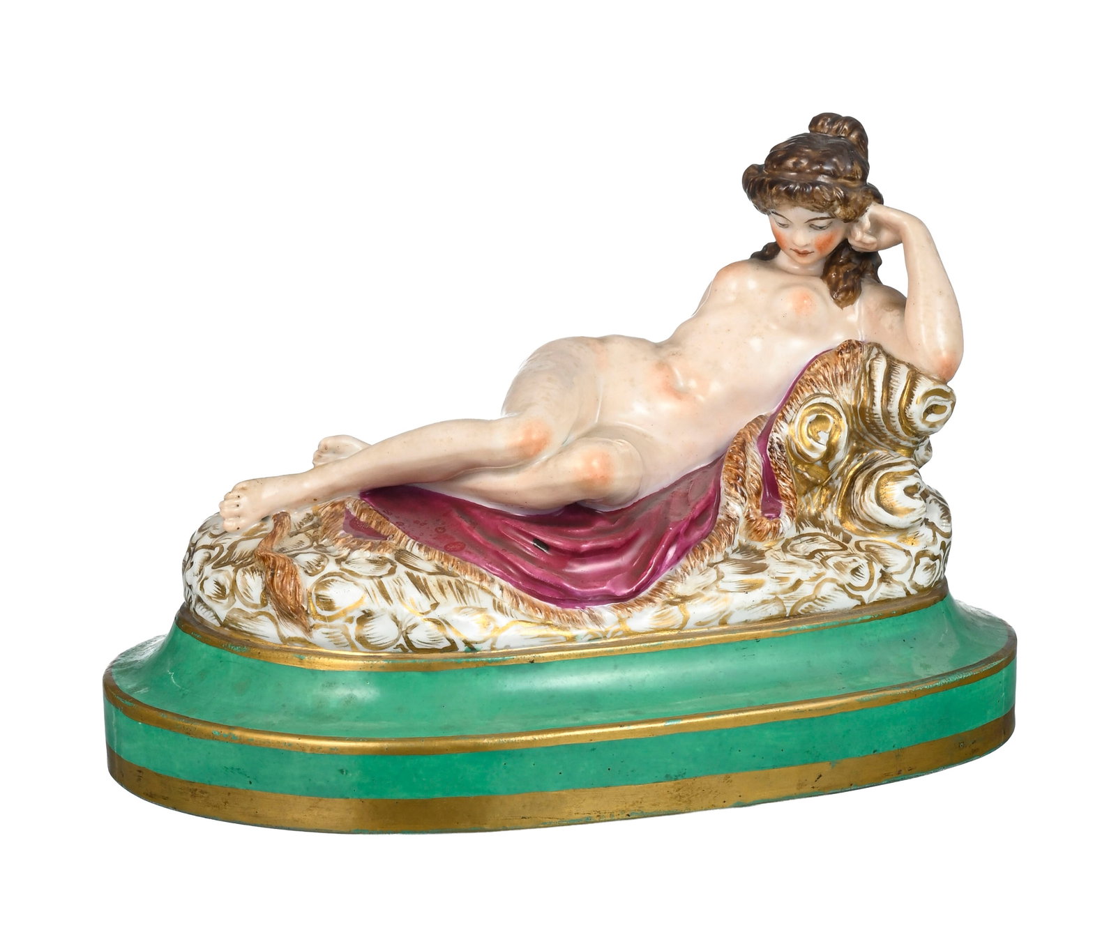 Jacob Petit. Ensemble de 3 flacons figurant 2 sultans, 1 sultane et 1 odalisque en porcelaine é - 5