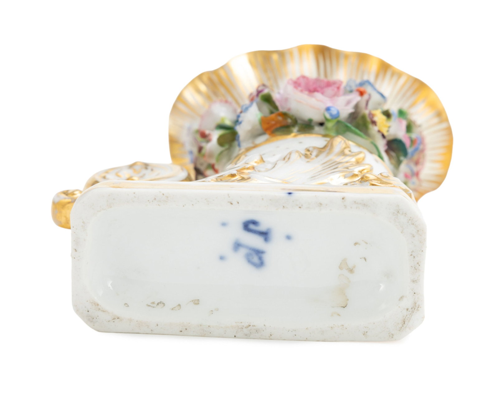Jacob Petit. Ensemble d'1 paire de flacons et 1 paire de vases en porcelaine, Paris, XIXe s., à - 10