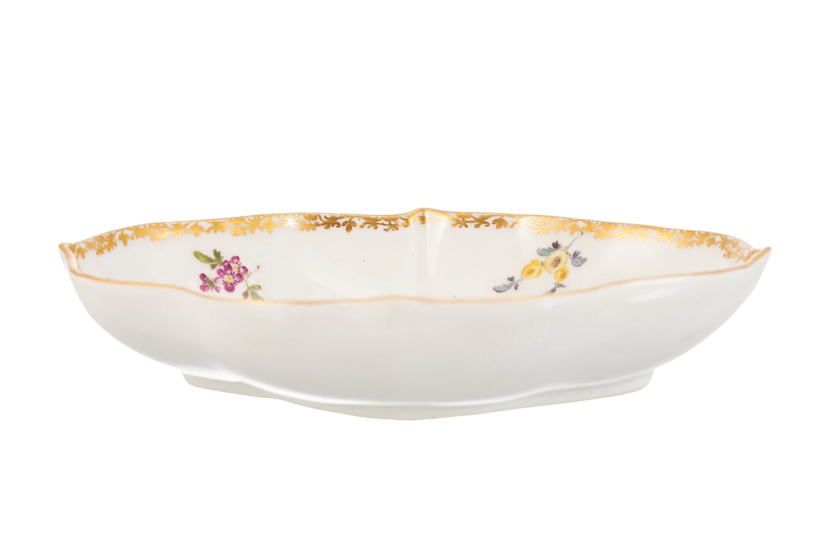 Meissen. Présentoir à cuillers en porcelaine, période Marcolini, à décor po - 2