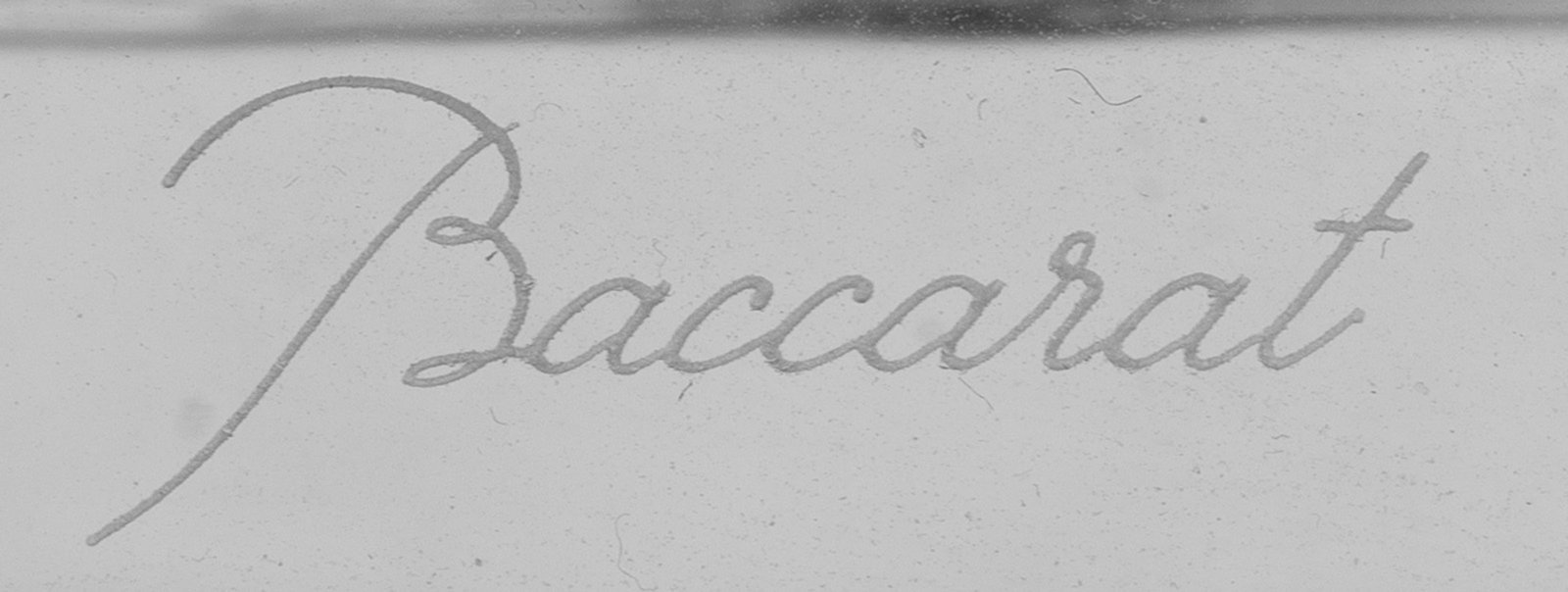 Baccarat. Vase en cristal, modèle Amphora, long. 34,5 cm - 7