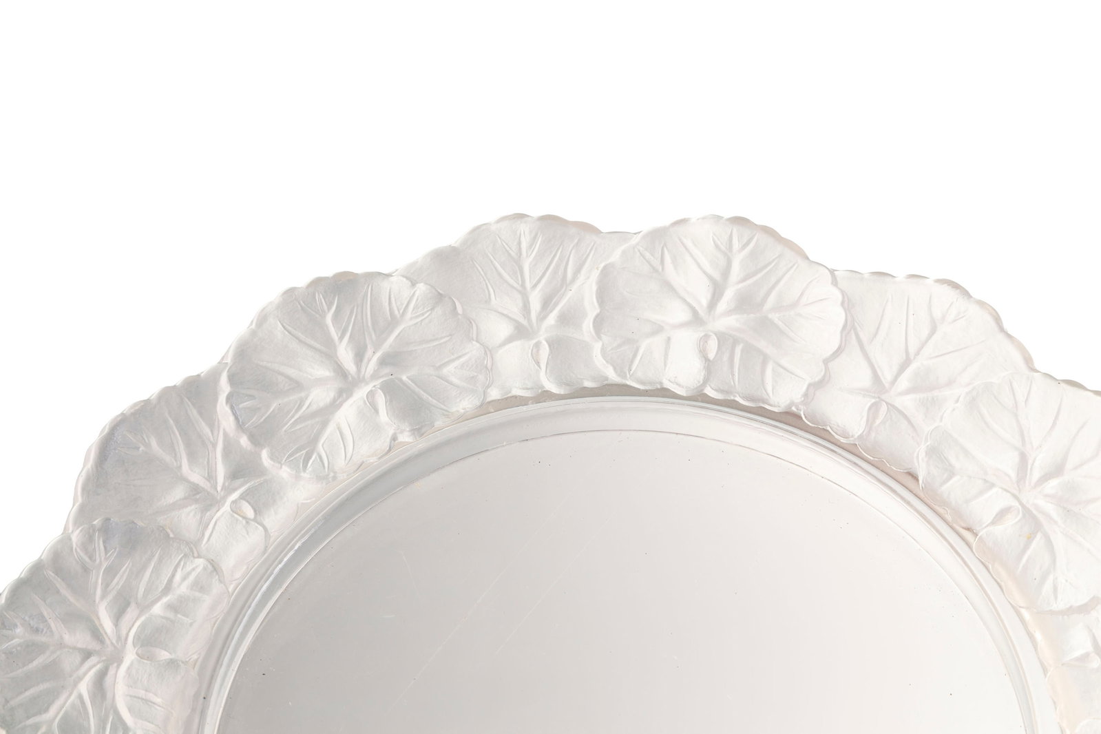 Lalique France. Ensemble d'1 coupelle et 1 coupe en verre moulé-pressé en partie satin - 3