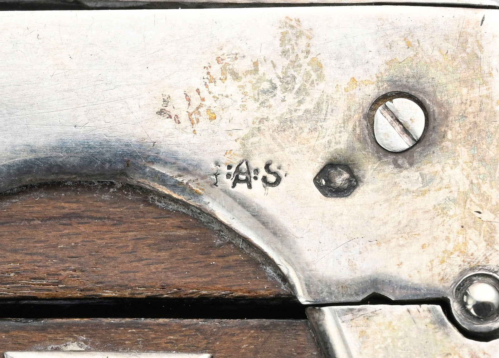 Boîte à cigarettes en argent 900 et bois de loupe, par Georg Adam Scheid and Josef Maria A - 3
