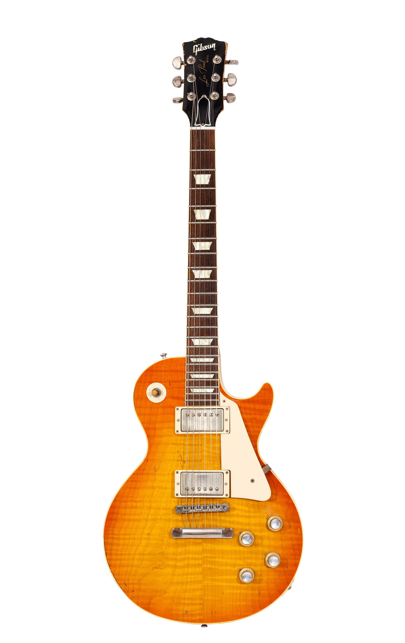 Gibson custom Shop, guitare électrique les Paul - Joe Walsh 1960 "Aged", 2013, USA, finition Ta: Gibson custom Shop, guitare électrique les Paul - Joe Walsh 1960 "Aged", 2013, USA, finition Tangerine burst, numérotée WALSH 024, limitée à 75 exemplaires, avec sa c