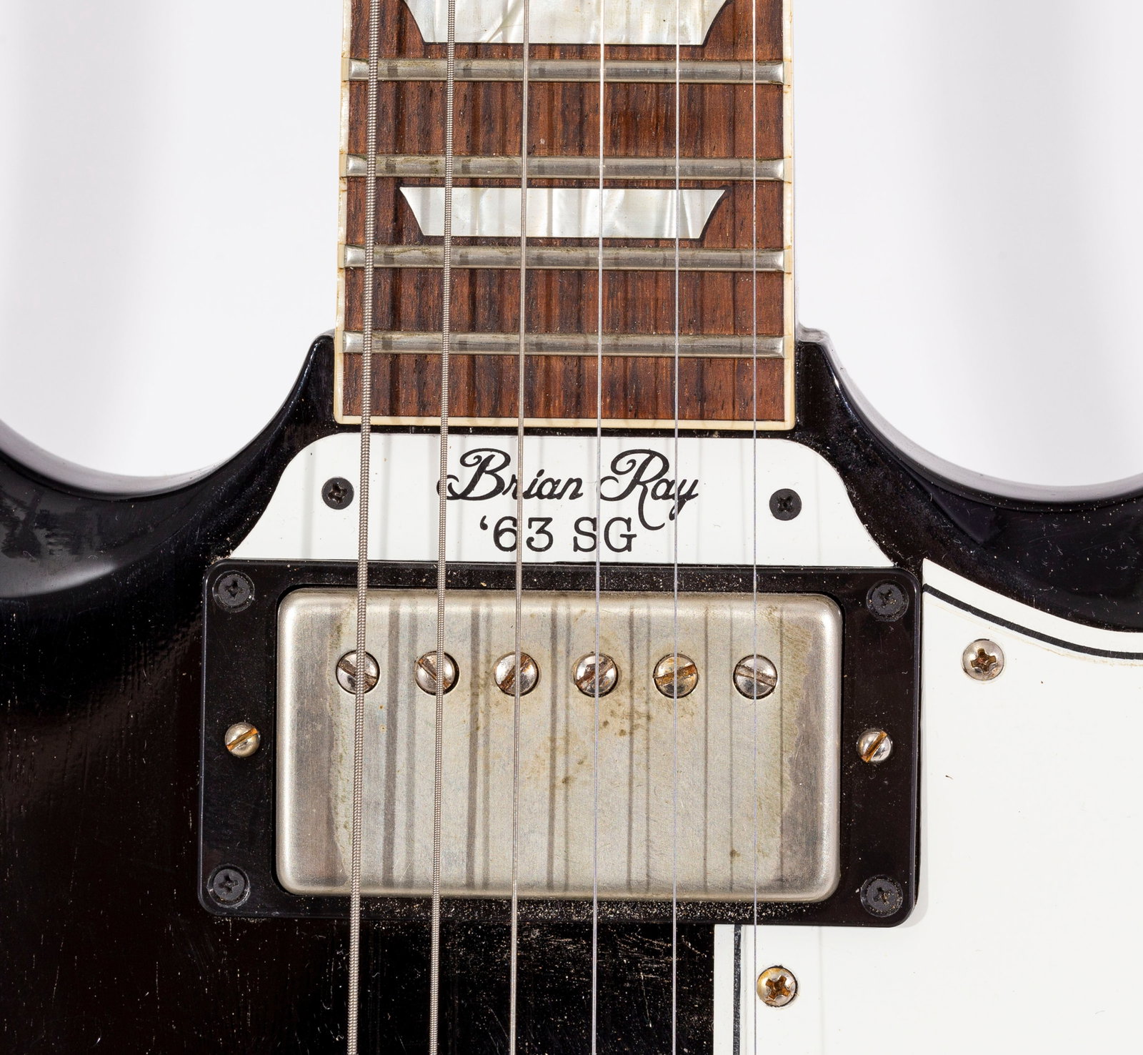 Gibson custom Shop, guitare électrique SG Standard '63 Brian Ray, entre 2015 et 2017, USA (Nash - 8