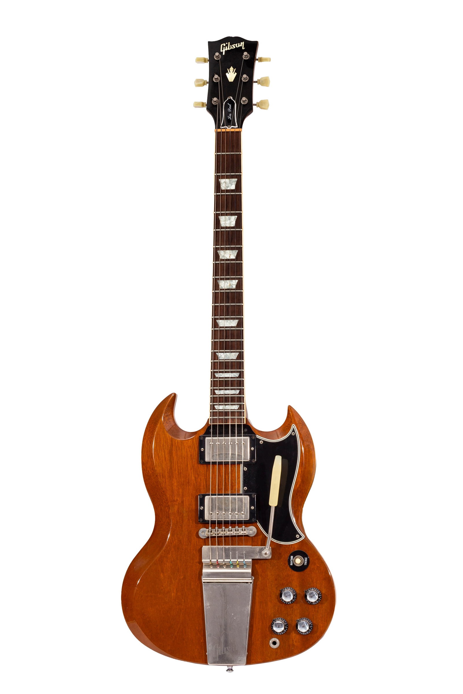 Gibson Custom, Art & Historic, guitare électrique "Les Paul" _SG Standard '60 Reissue_, 2004, U: Gibson Custom, Art & Historic, guitare électrique "Les Paul" SG Standard '60 Reissue, 2004, USA (Nashville), finition Vintage Cherry, numérotée 041042, avec caisse ori