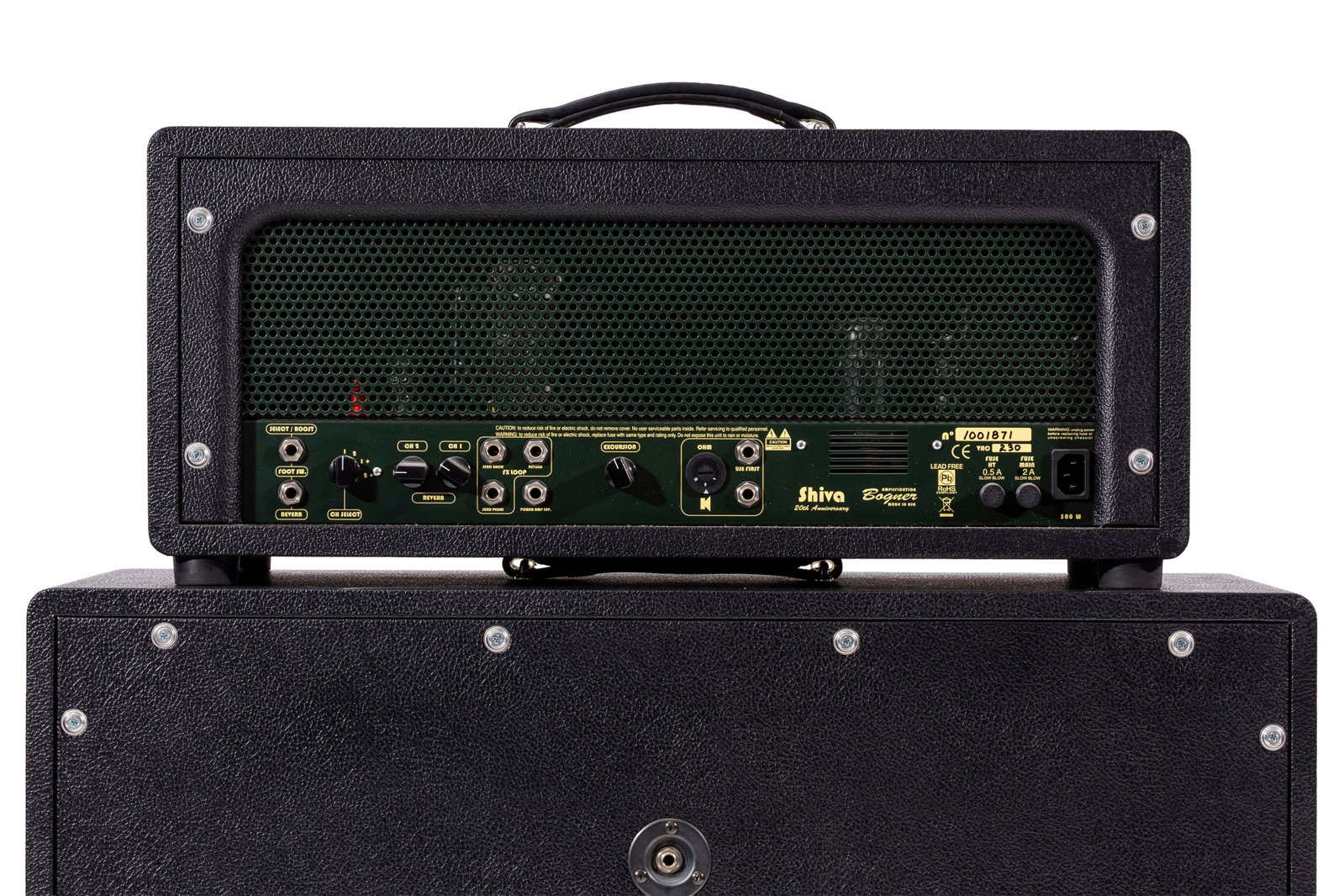 Bogner (USA), amplificateur à lampes pour guitare électrique Shiva 20th Anniversary Editio - 6