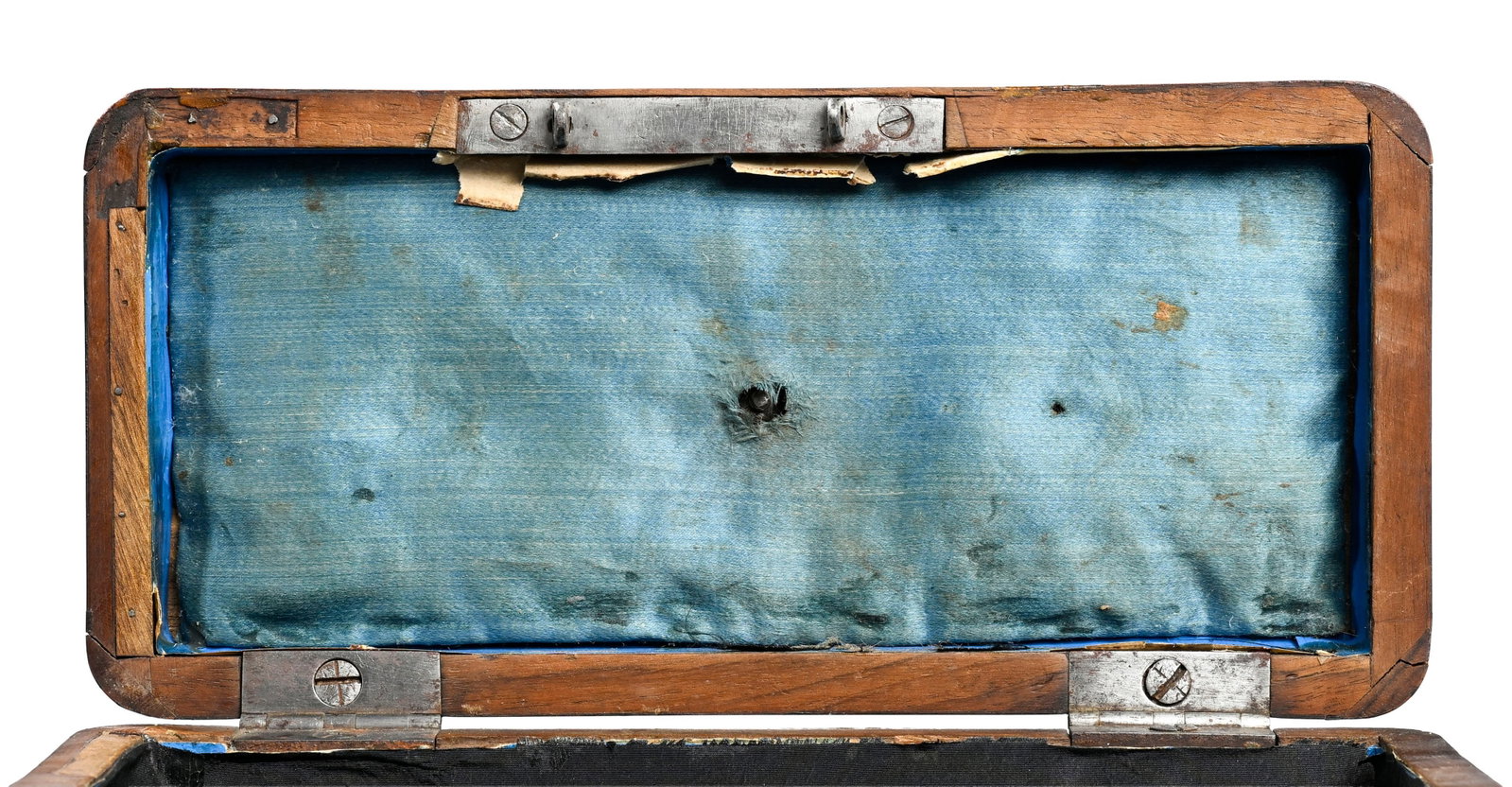 Coffret portable en marqueterie à l'talienne, par François Mondon (1694-1770), estampille  - 16